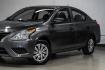 2019 Gun Metallic /Charcoal Nissan Versa 1.6 S Plus (3N1CN7APXKL) with an 1.6L 4-Cylinder DOHC 16V engine, CVT transmission, located at 15300 Midway Rd., Addison, TX, 75001, (972) 702-0011, 32.958321, -96.838074- Photo#4