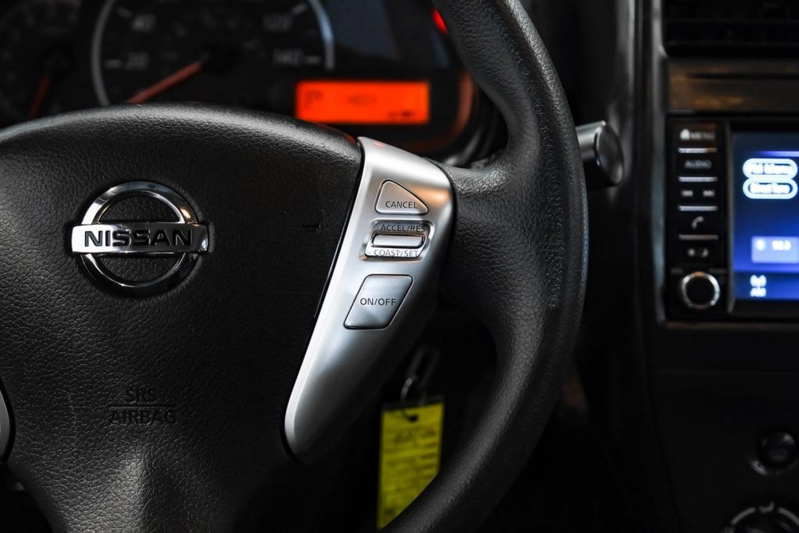 2019 Gun Metallic /Charcoal Nissan Versa 1.6 S Plus (3N1CN7APXKL) with an 1.6L 4-Cylinder DOHC 16V engine, CVT transmission, located at 15300 Midway Rd., Addison, TX, 75001, (972) 702-0011, 32.958321, -96.838074- Photo#20