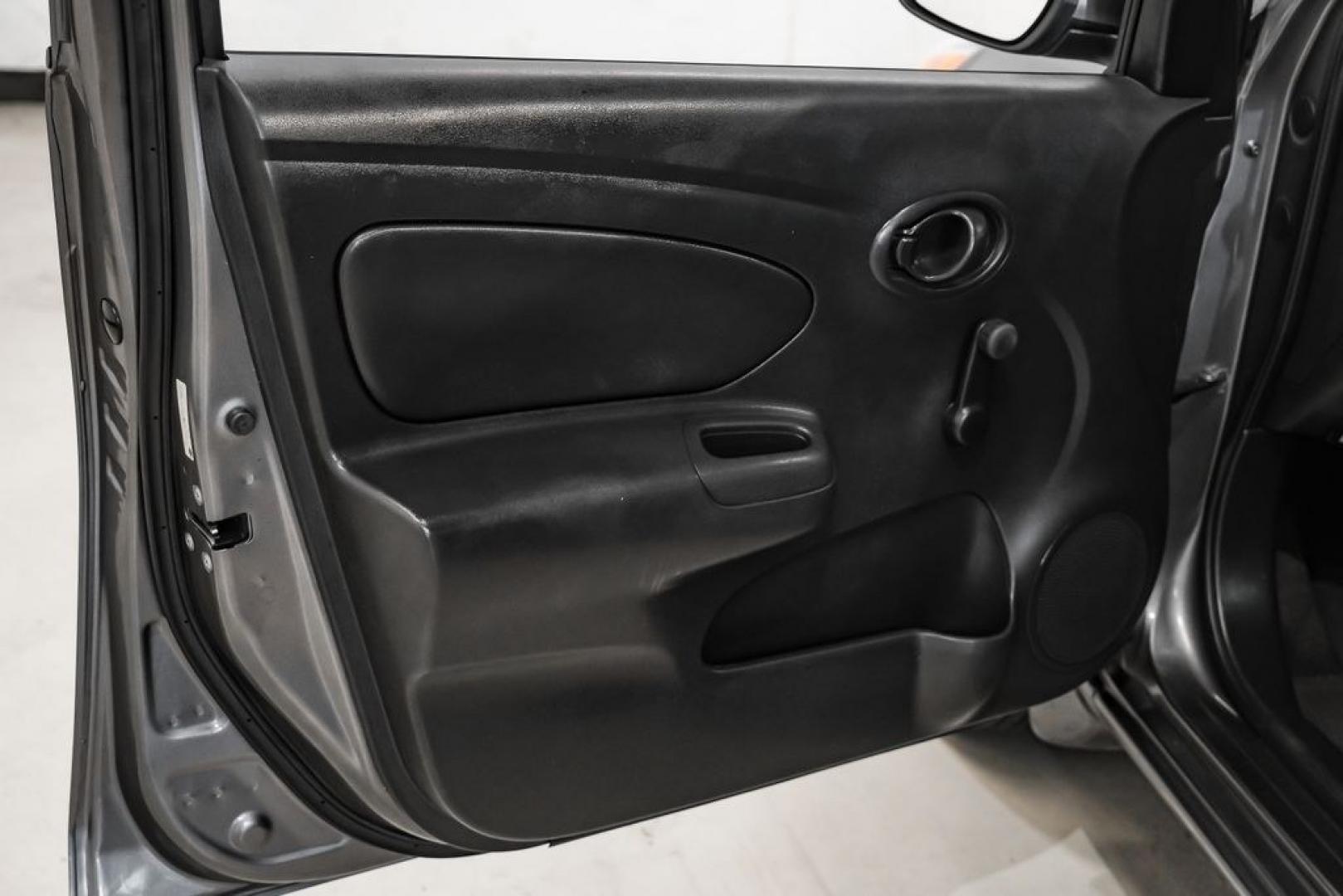 2019 Gun Metallic /Charcoal Nissan Versa 1.6 S Plus (3N1CN7APXKL) with an 1.6L 4-Cylinder DOHC 16V engine, CVT transmission, located at 15300 Midway Rd., Addison, TX, 75001, (972) 702-0011, 32.958321, -96.838074- Photo#38