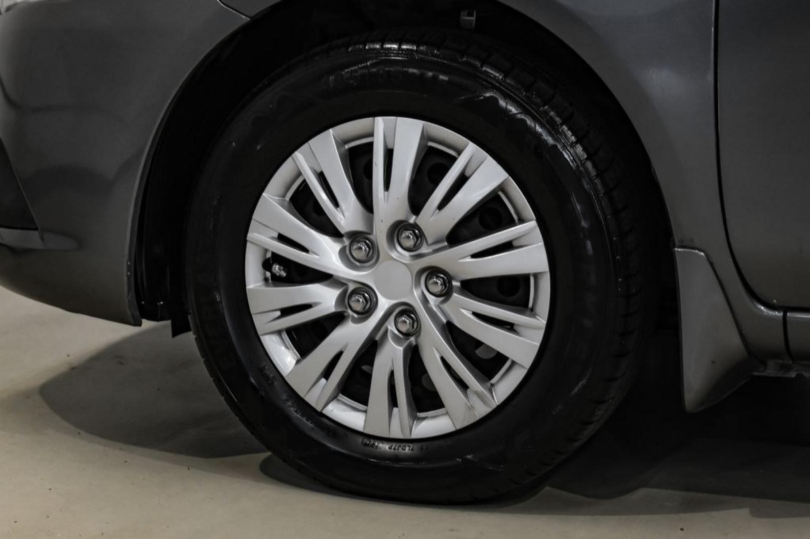 2019 Gun Metallic /Charcoal Nissan Versa 1.6 S Plus (3N1CN7APXKL) with an 1.6L 4-Cylinder DOHC 16V engine, CVT transmission, located at 15300 Midway Rd., Addison, TX, 75001, (972) 702-0011, 32.958321, -96.838074- Photo#49