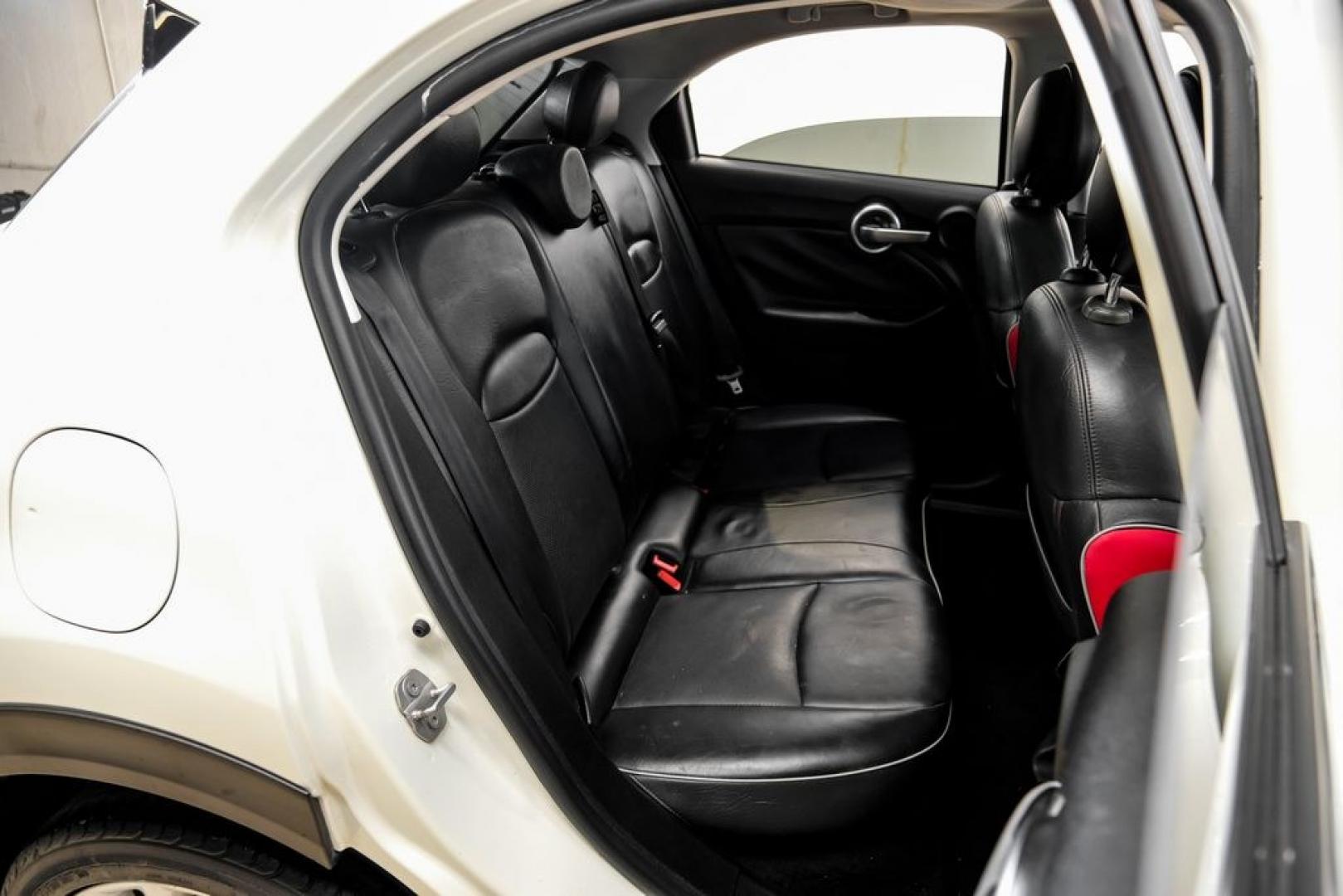 2016 White Clearcoat /Black Fiat 500X Lounge (ZFBCFXDT9GP) with an 2.4L I4 MultiAir engine, Automatic transmission, located at 15300 Midway Rd., Addison, TX, 75001, (972) 702-0011, 32.958321, -96.838074- Photo#40