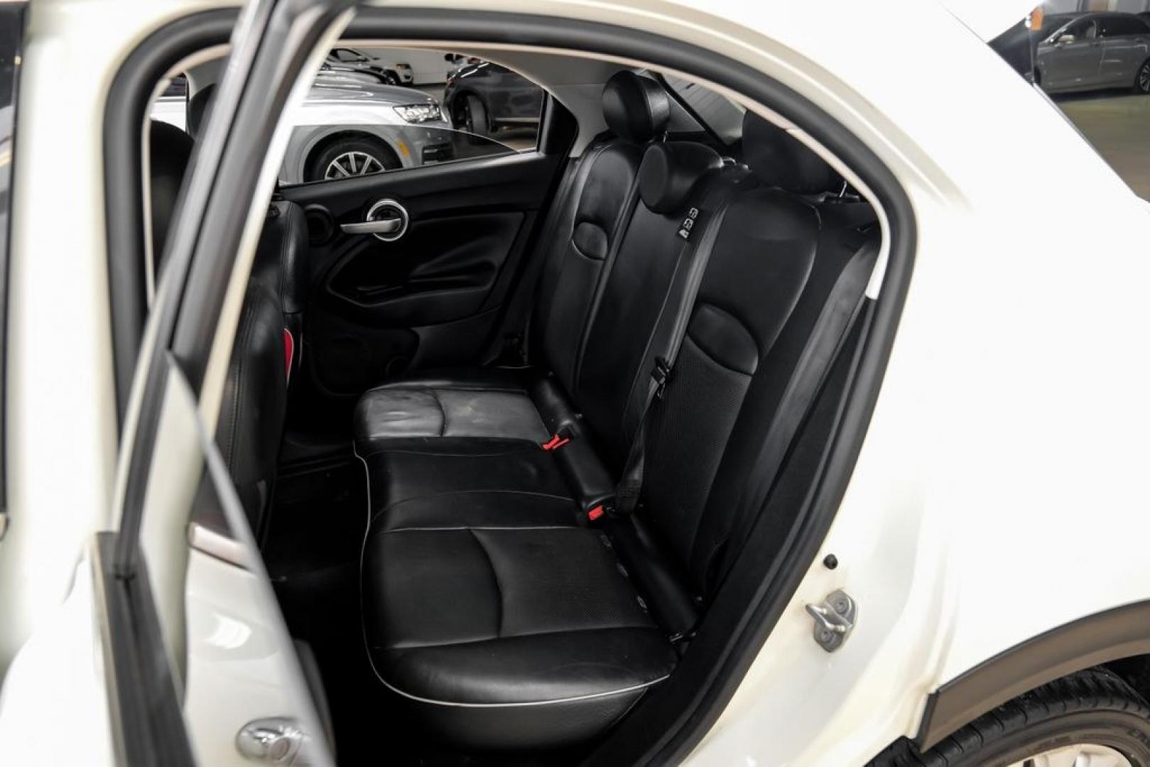2016 White Clearcoat /Black Fiat 500X Lounge (ZFBCFXDT9GP) with an 2.4L I4 MultiAir engine, Automatic transmission, located at 15300 Midway Rd., Addison, TX, 75001, (972) 702-0011, 32.958321, -96.838074- Photo#43