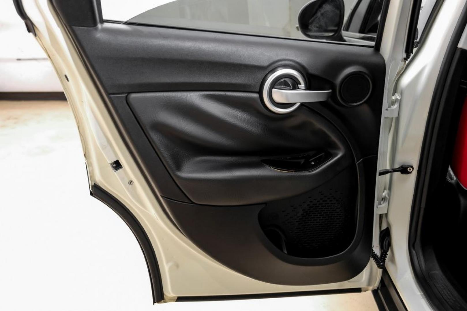 2016 White Clearcoat /Black Fiat 500X Lounge (ZFBCFXDT9GP) with an 2.4L I4 MultiAir engine, Automatic transmission, located at 15300 Midway Rd., Addison, TX, 75001, (972) 702-0011, 32.958321, -96.838074- Photo#50