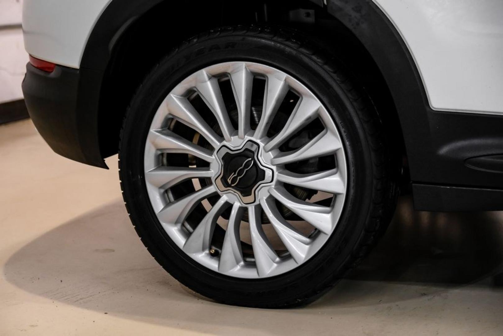 2016 White Clearcoat /Black Fiat 500X Lounge (ZFBCFXDT9GP) with an 2.4L I4 MultiAir engine, Automatic transmission, located at 15300 Midway Rd., Addison, TX, 75001, (972) 702-0011, 32.958321, -96.838074- Photo#61