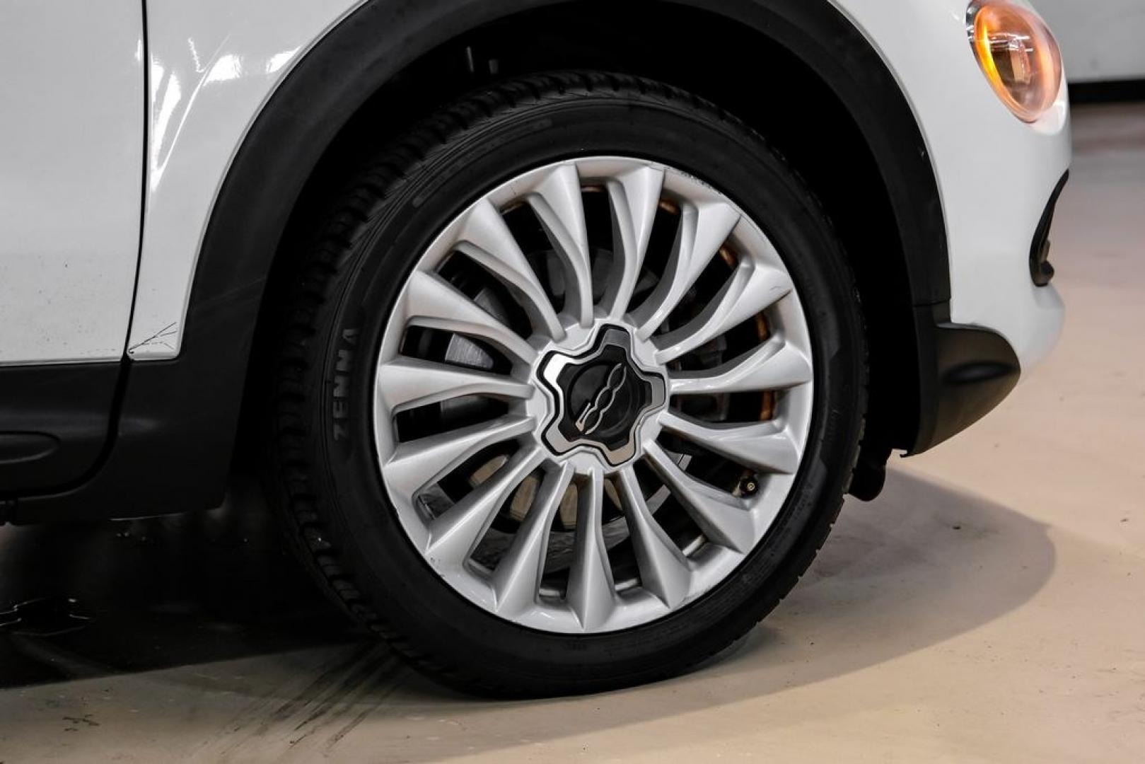 2016 White Clearcoat /Black Fiat 500X Lounge (ZFBCFXDT9GP) with an 2.4L I4 MultiAir engine, Automatic transmission, located at 15300 Midway Rd., Addison, TX, 75001, (972) 702-0011, 32.958321, -96.838074- Photo#62