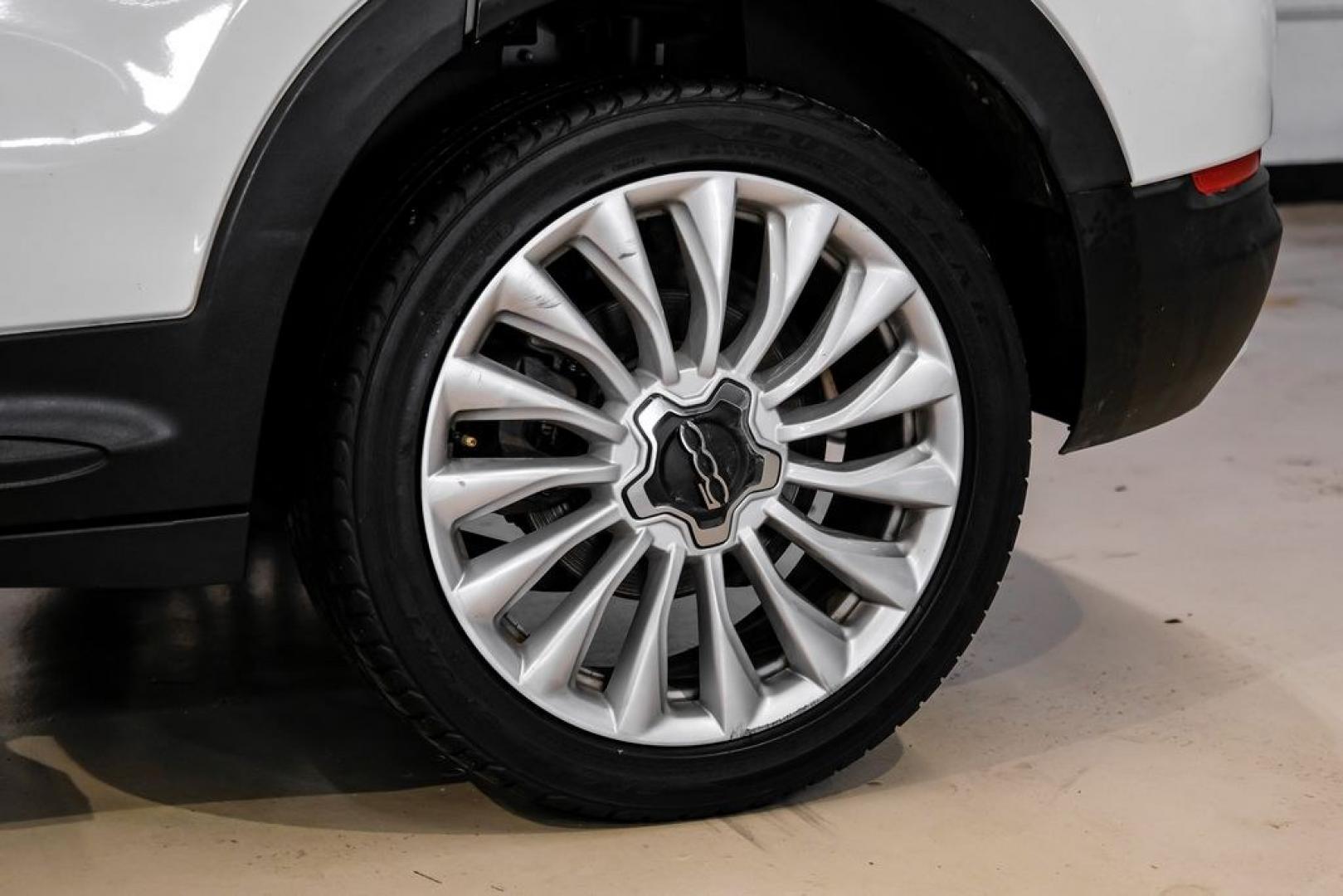 2016 White Clearcoat /Black Fiat 500X Lounge (ZFBCFXDT9GP) with an 2.4L I4 MultiAir engine, Automatic transmission, located at 15300 Midway Rd., Addison, TX, 75001, (972) 702-0011, 32.958321, -96.838074- Photo#64