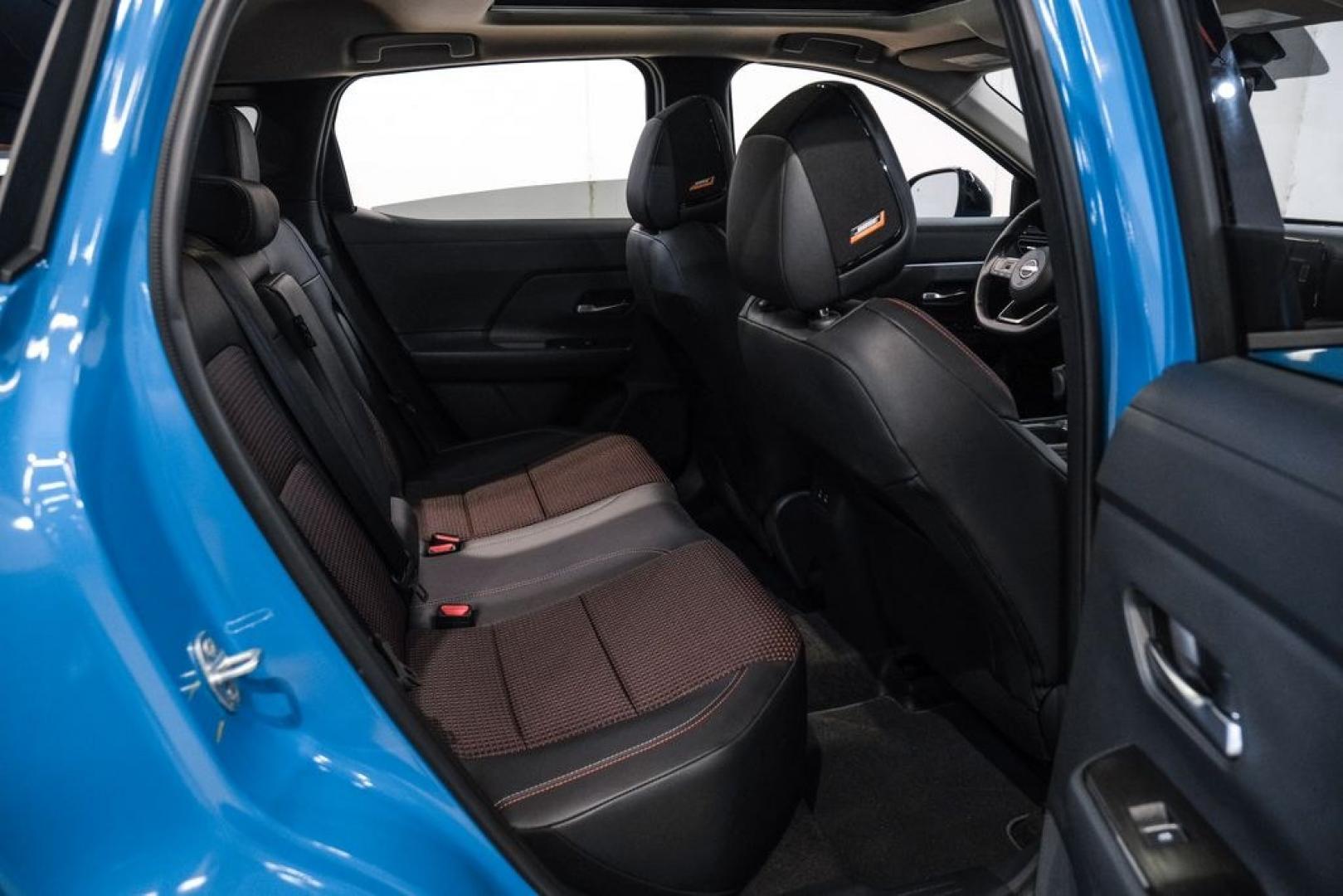 2026 Blue Metallic /Sport Nissan Kicks SR (3N8AP6DD1TL) with an 2.0L DOHC engine, CVT transmission, located at 15300 Midway Rd., Addison, TX, 75001, (972) 702-0011, 32.958321, -96.838074- Photo#36