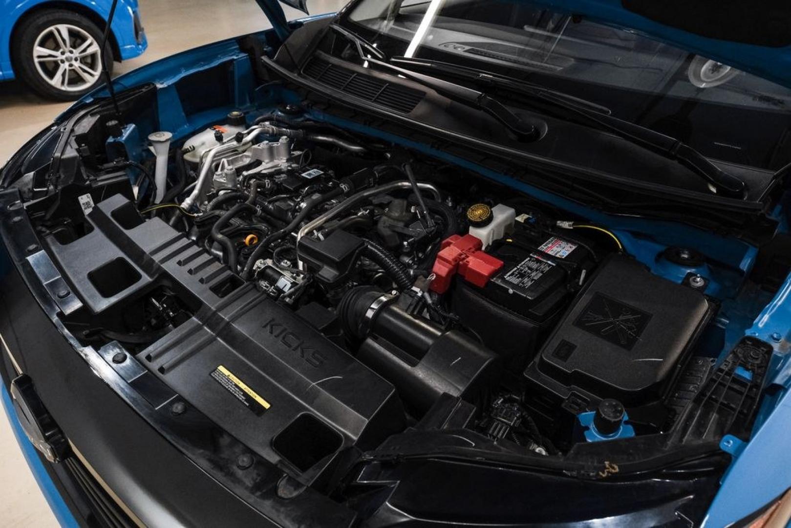 2026 Blue Metallic /Sport Nissan Kicks SR (3N8AP6DD1TL) with an 2.0L DOHC engine, CVT transmission, located at 15300 Midway Rd., Addison, TX, 75001, (972) 702-0011, 32.958321, -96.838074- Photo#48