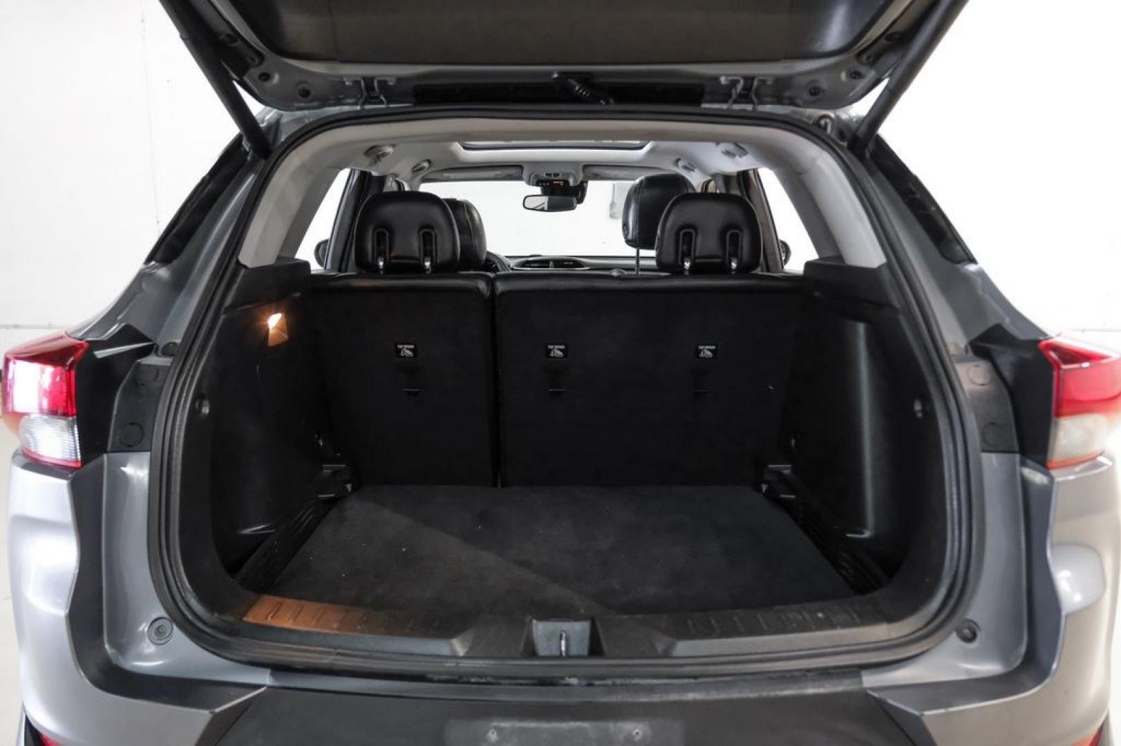 2021 Steel Metallic /Jet Black Chevrolet TrailBlazer LT (KL79MPSL1MB) with an 1.3L Ecotec Turbo DOHC SIDI w/VVT engine, CVT transmission, located at 15300 Midway Rd., Addison, TX, 75001, (972) 702-0011, 32.958321, -96.838074 - Photo#51