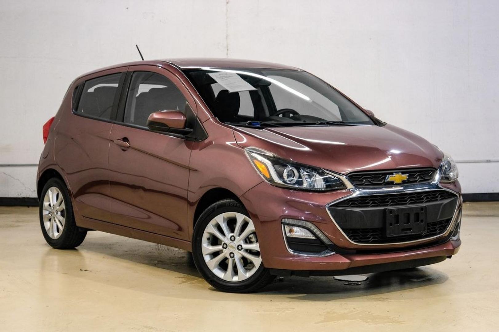 2021 Passion Fruit /Jet Black/Dark Anderson Silver Metallic Chevrolet Spark 1LT (KL8CD6SA8MC) with an 1.4L DOHC engine, CVT transmission, located at 15300 Midway Rd., Addison, TX, 75001, (972) 702-0011, 32.958321, -96.838074- Photo#5