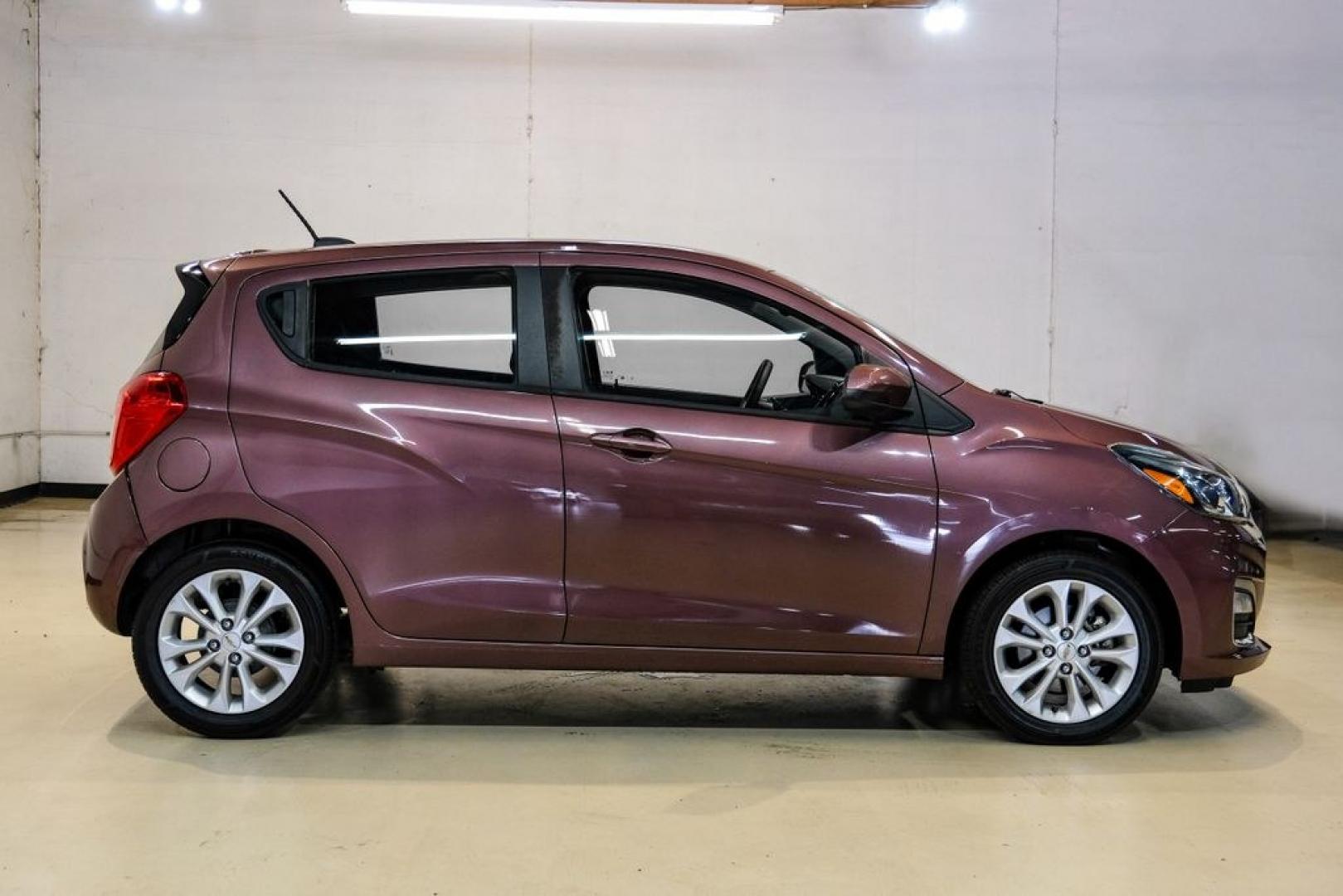 2021 Passion Fruit /Jet Black/Dark Anderson Silver Metallic Chevrolet Spark 1LT (KL8CD6SA8MC) with an 1.4L DOHC engine, CVT transmission, located at 15300 Midway Rd., Addison, TX, 75001, (972) 702-0011, 32.958321, -96.838074- Photo#6