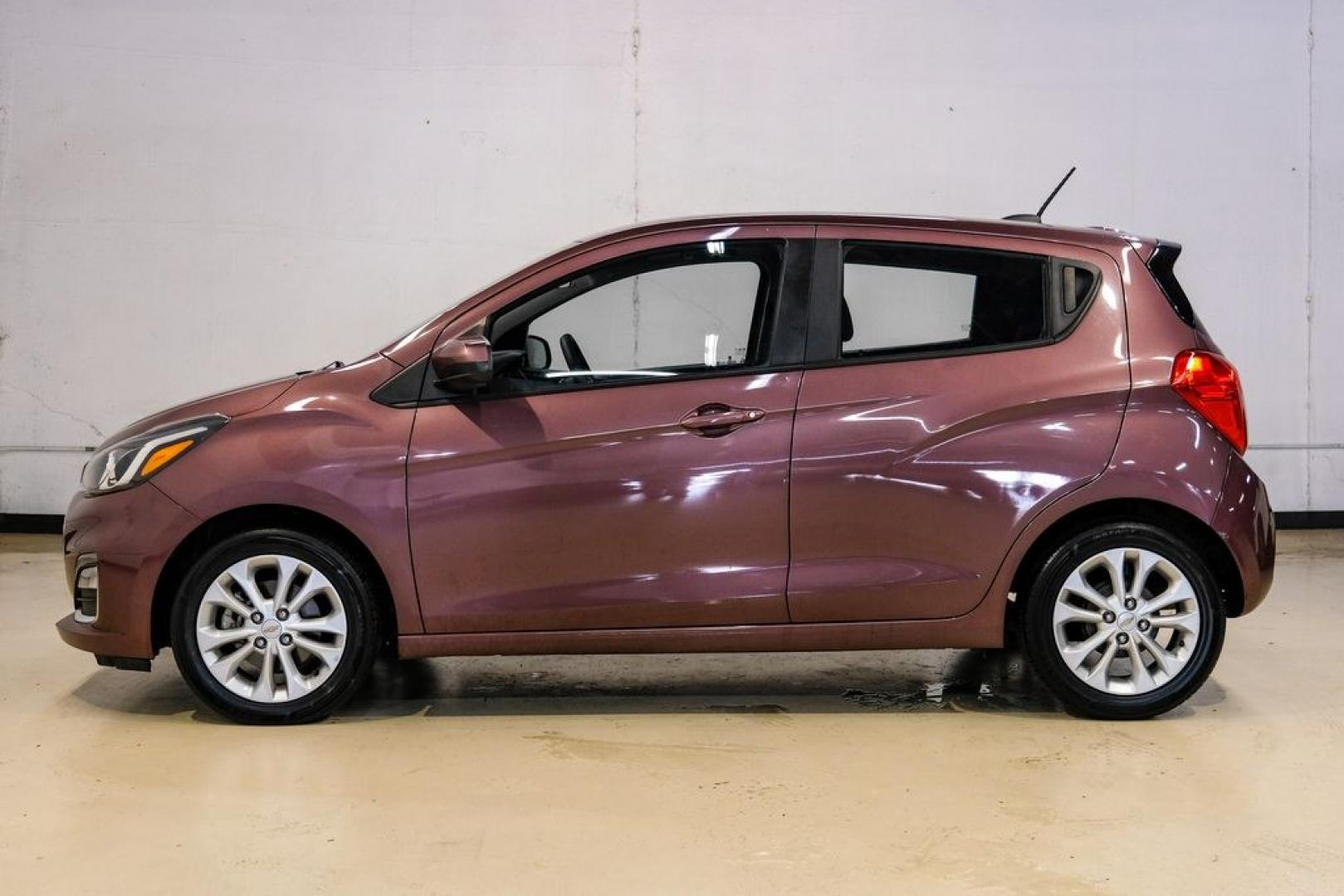 2021 Passion Fruit /Jet Black/Dark Anderson Silver Metallic Chevrolet Spark 1LT (KL8CD6SA8MC) with an 1.4L DOHC engine, CVT transmission, located at 15300 Midway Rd., Addison, TX, 75001, (972) 702-0011, 32.958321, -96.838074- Photo#10