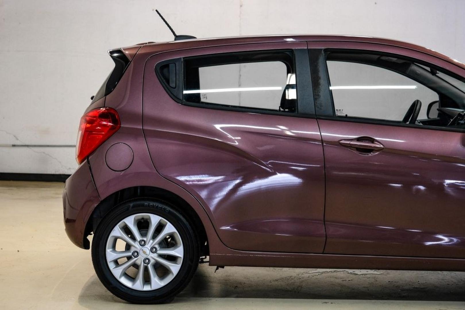 2021 Passion Fruit /Jet Black/Dark Anderson Silver Metallic Chevrolet Spark 1LT (KL8CD6SA8MC) with an 1.4L DOHC engine, CVT transmission, located at 15300 Midway Rd., Addison, TX, 75001, (972) 702-0011, 32.958321, -96.838074- Photo#11