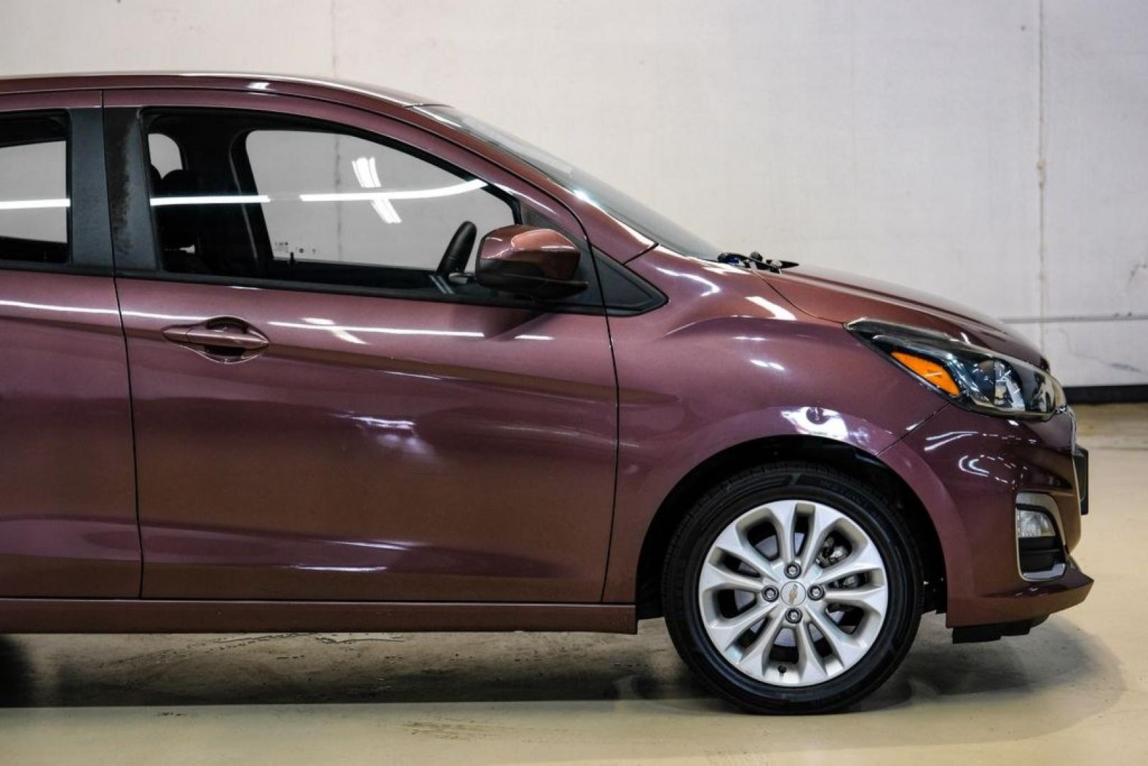 2021 Passion Fruit /Jet Black/Dark Anderson Silver Metallic Chevrolet Spark 1LT (KL8CD6SA8MC) with an 1.4L DOHC engine, CVT transmission, located at 15300 Midway Rd., Addison, TX, 75001, (972) 702-0011, 32.958321, -96.838074- Photo#12