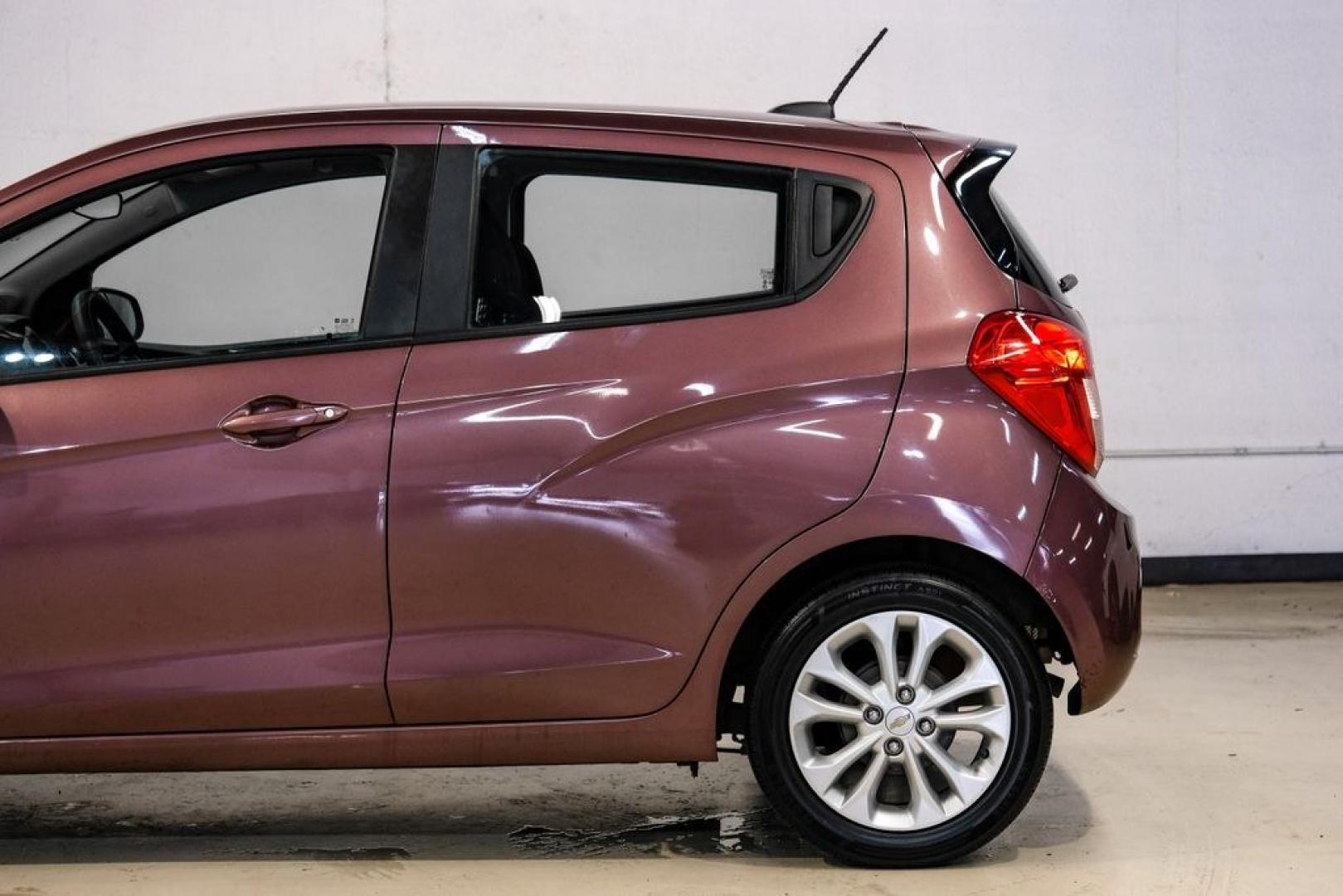 2021 Passion Fruit /Jet Black/Dark Anderson Silver Metallic Chevrolet Spark 1LT (KL8CD6SA8MC) with an 1.4L DOHC engine, CVT transmission, located at 15300 Midway Rd., Addison, TX, 75001, (972) 702-0011, 32.958321, -96.838074- Photo#14
