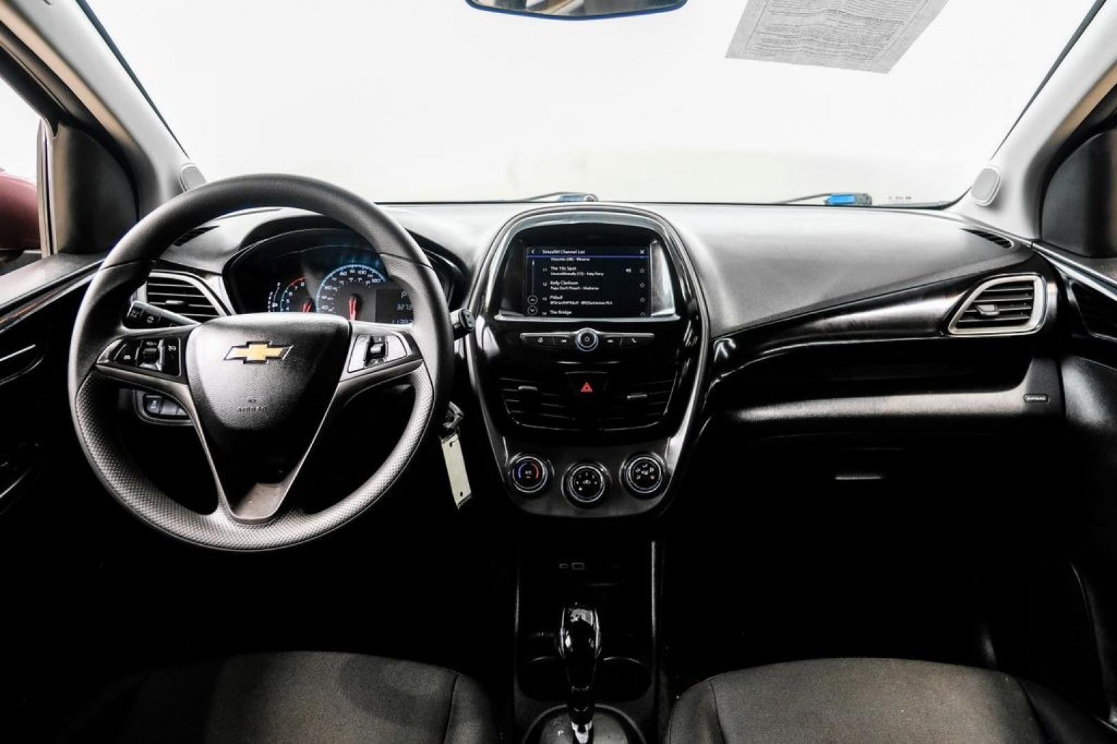 2021 Passion Fruit /Jet Black/Dark Anderson Silver Metallic Chevrolet Spark 1LT (KL8CD6SA8MC) with an 1.4L DOHC engine, CVT transmission, located at 15300 Midway Rd., Addison, TX, 75001, (972) 702-0011, 32.958321, -96.838074- Photo#17