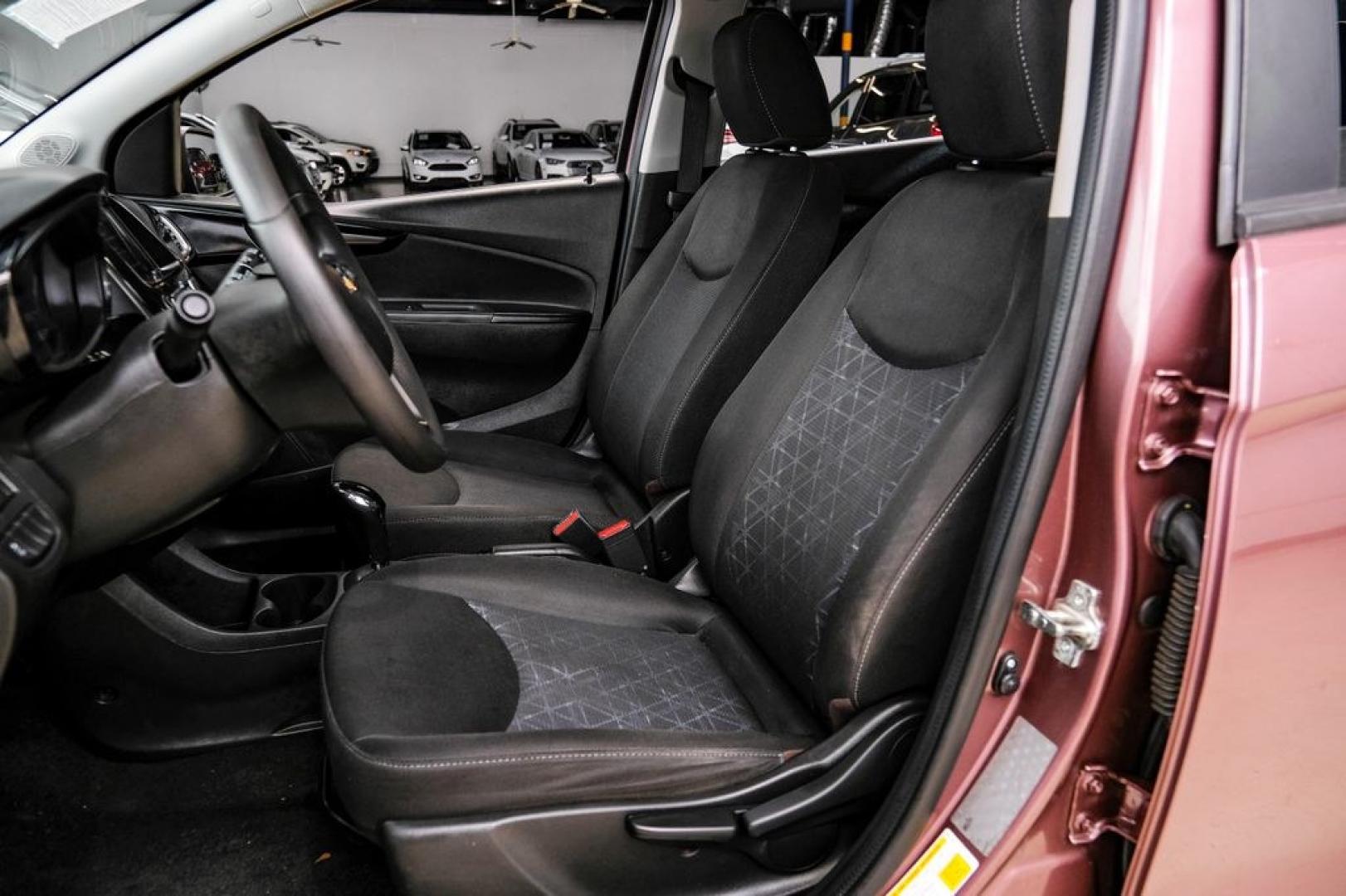2021 Passion Fruit /Jet Black/Dark Anderson Silver Metallic Chevrolet Spark 1LT (KL8CD6SA8MC) with an 1.4L DOHC engine, CVT transmission, located at 15300 Midway Rd., Addison, TX, 75001, (972) 702-0011, 32.958321, -96.838074- Photo#39