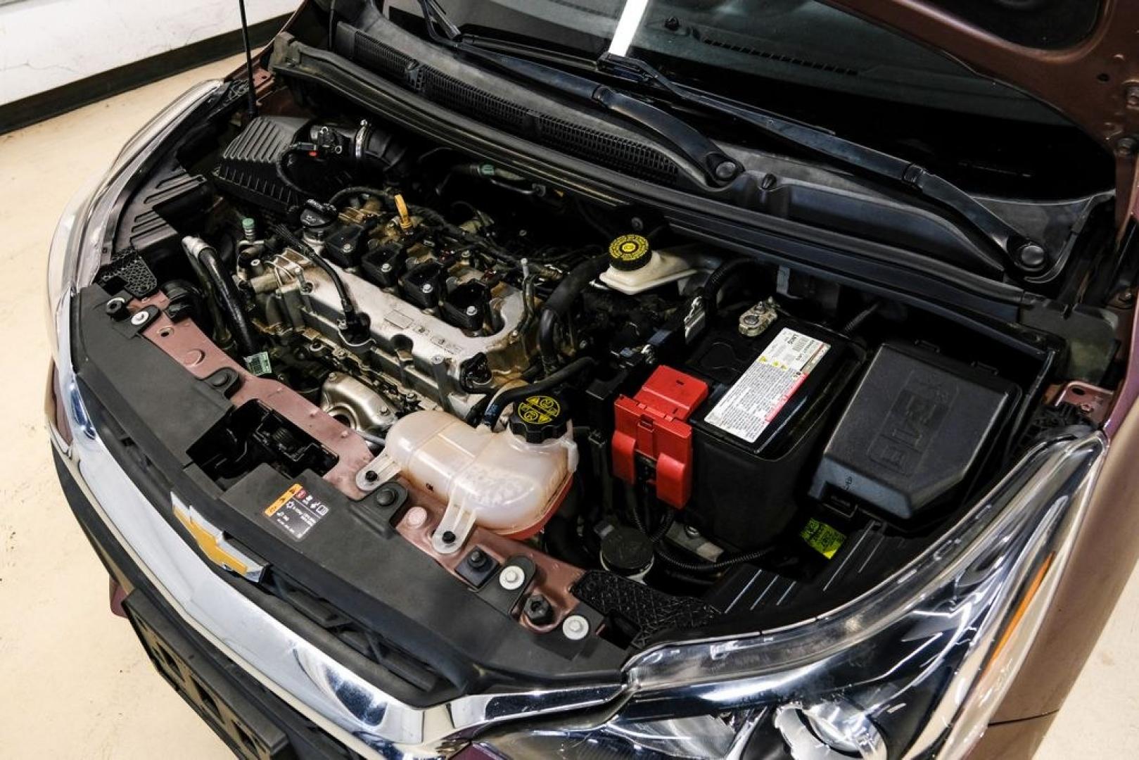 2021 Passion Fruit /Jet Black/Dark Anderson Silver Metallic Chevrolet Spark 1LT (KL8CD6SA8MC) with an 1.4L DOHC engine, CVT transmission, located at 15300 Midway Rd., Addison, TX, 75001, (972) 702-0011, 32.958321, -96.838074- Photo#54