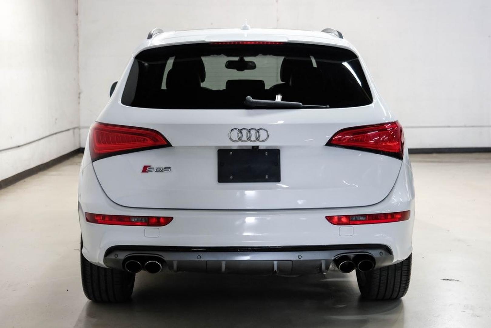 2016 Ibis White /black Audi SQ5 3.0T Premium Plus (WA1CCAFP8GA) with an 3.0L V6 Turbocharged DOHC 24V ULEV II 354hp engine, Automatic transmission, located at 15300 Midway Rd., Addison, TX, 75001, (972) 702-0011, 32.958321, -96.838074- Photo#11