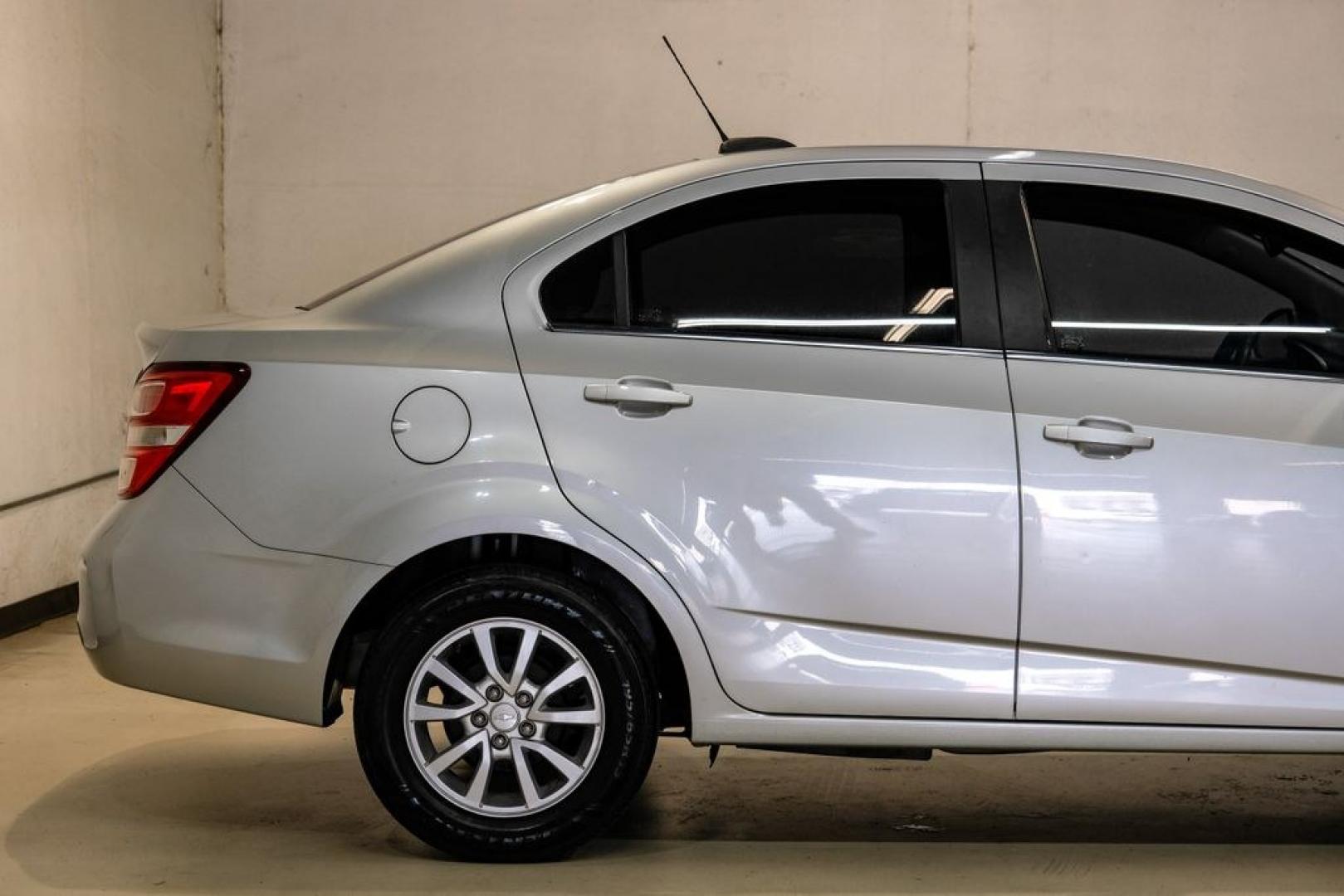 2020 Silver Ice Metallic /Jet Black/Dark Titanium Chevrolet Sonic LT (1G1JD5SB5L4) with an I4 engine, Automatic transmission, located at 15300 Midway Rd., Addison, TX, 75001, (972) 702-0011, 32.958321, -96.838074- Photo#11