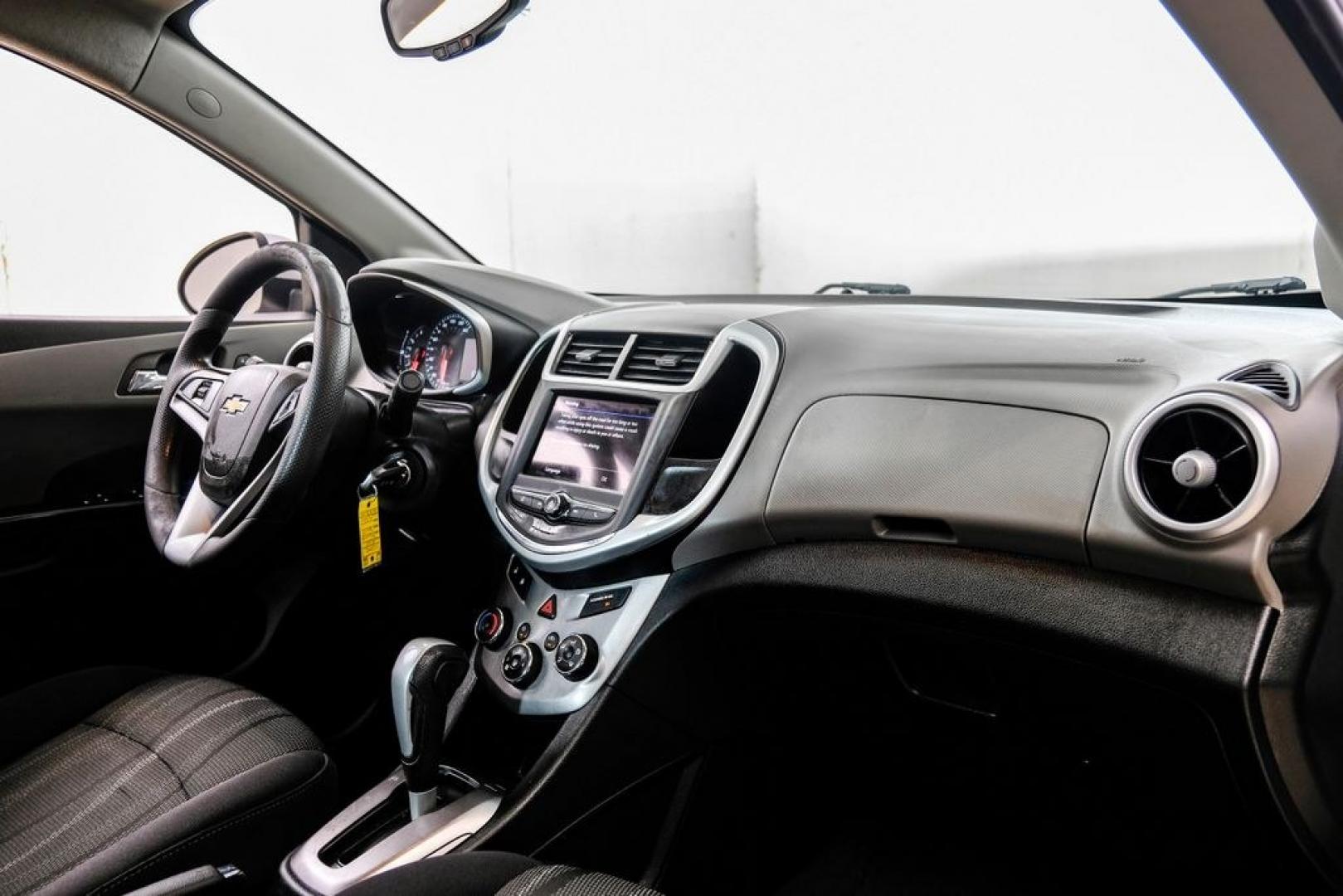2020 Silver Ice Metallic /Jet Black/Dark Titanium Chevrolet Sonic LT (1G1JD5SB5L4) with an I4 engine, Automatic transmission, located at 15300 Midway Rd., Addison, TX, 75001, (972) 702-0011, 32.958321, -96.838074- Photo#15