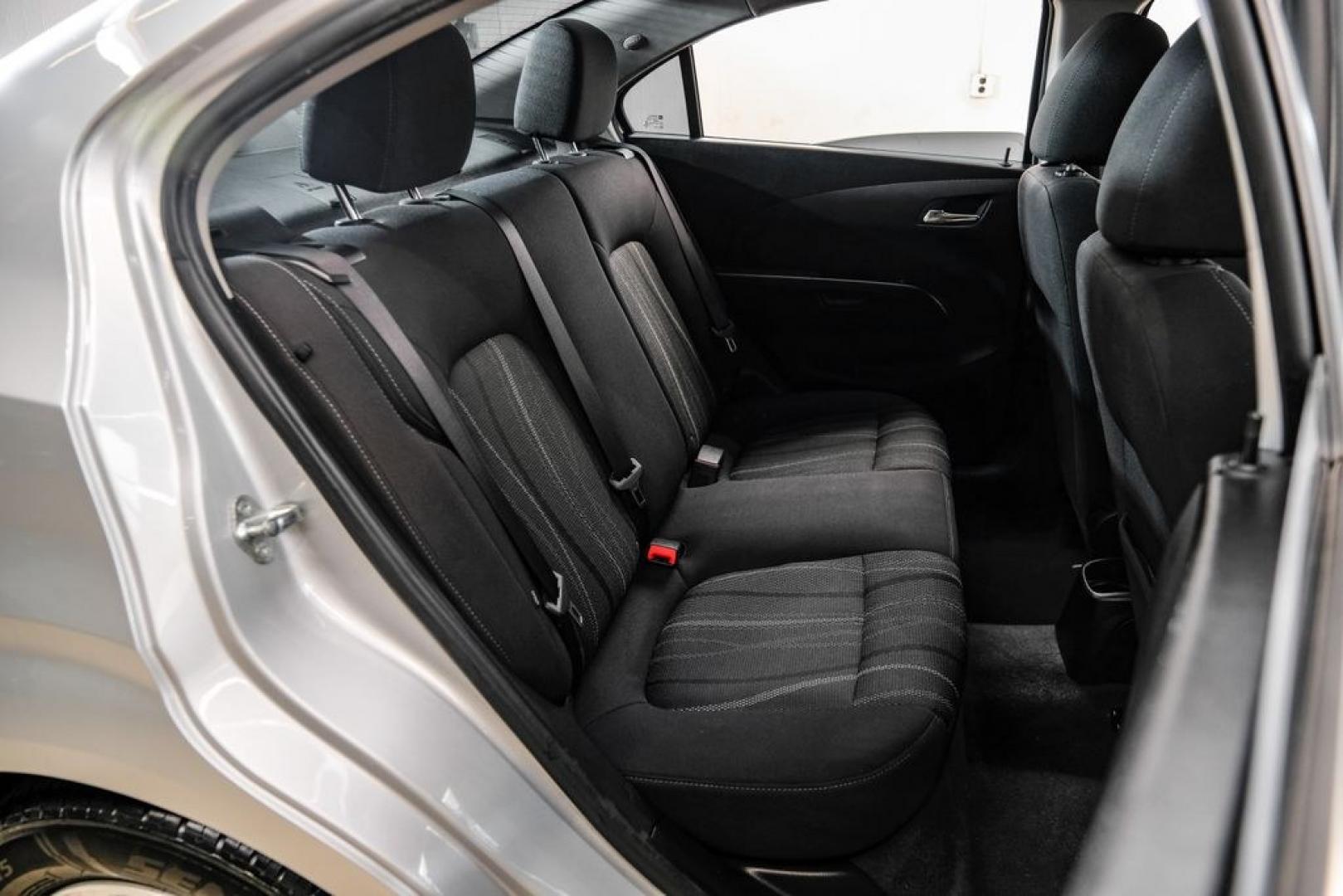 2020 Silver Ice Metallic /Jet Black/Dark Titanium Chevrolet Sonic LT (1G1JD5SB5L4) with an I4 engine, Automatic transmission, located at 15300 Midway Rd., Addison, TX, 75001, (972) 702-0011, 32.958321, -96.838074- Photo#42