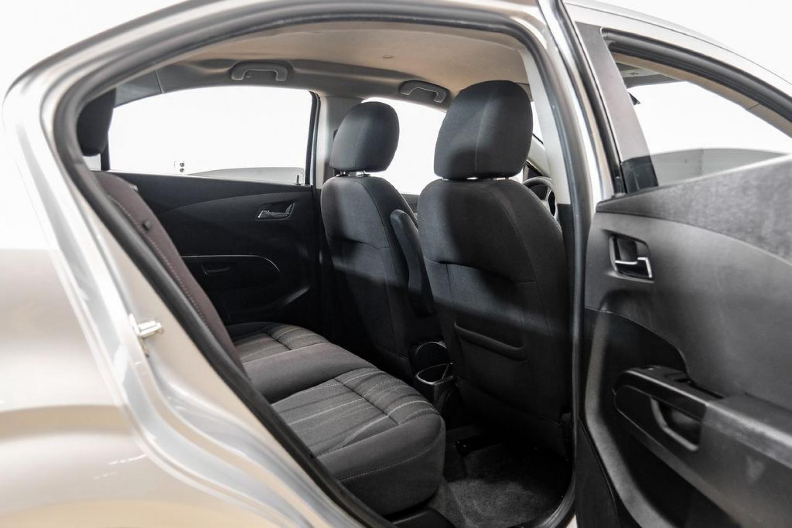 2020 Silver Ice Metallic /Jet Black/Dark Titanium Chevrolet Sonic LT (1G1JD5SB5L4) with an I4 engine, Automatic transmission, located at 15300 Midway Rd., Addison, TX, 75001, (972) 702-0011, 32.958321, -96.838074- Photo#43