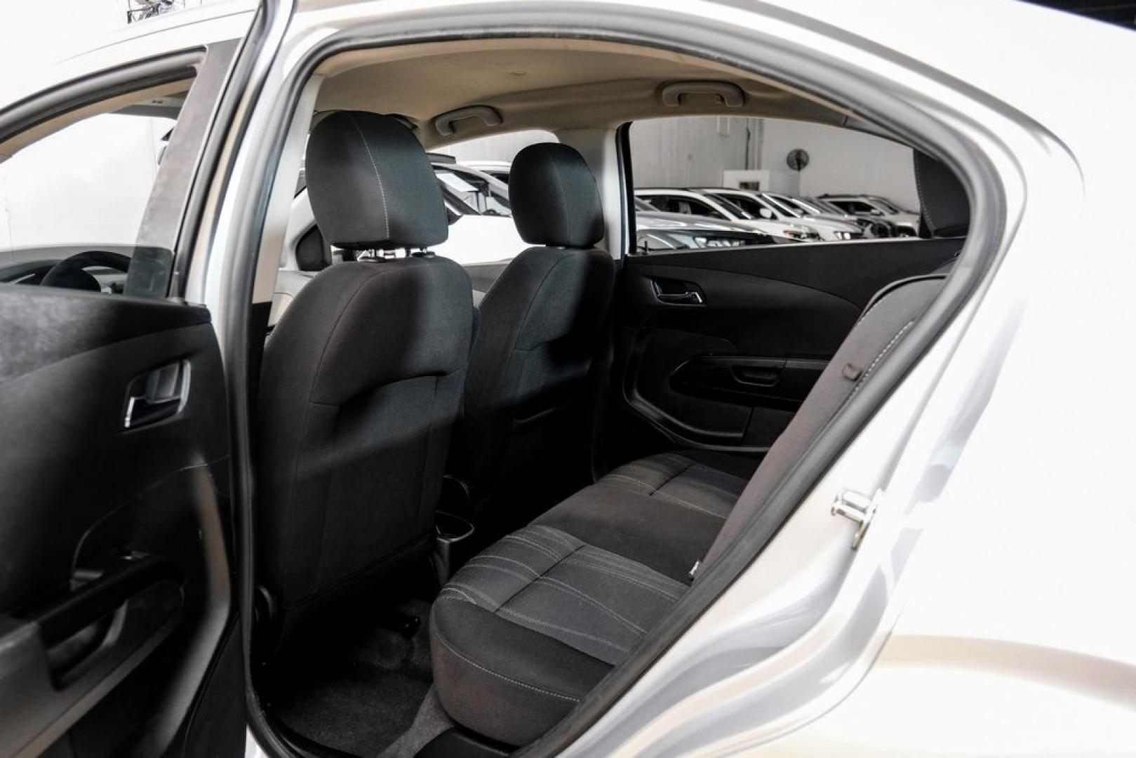 2020 Silver Ice Metallic /Jet Black/Dark Titanium Chevrolet Sonic LT (1G1JD5SB5L4) with an I4 engine, Automatic transmission, located at 15300 Midway Rd., Addison, TX, 75001, (972) 702-0011, 32.958321, -96.838074- Photo#44