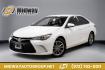 2015 Super White /Black Toyota Camry SE (4T1BF1FK6FU) with an 2.5L I4 SMPI DOHC engine, Automatic transmission, located at 15300 Midway Rd., Addison, TX, 75001, (972) 702-0011, 32.958321, -96.838074- Photo#0