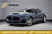 2024 Vapor Blue /Black Onyx Ford Mustang GT Premium (1FA6P8CF9R5) with an 5.0L V8 Ti-VCT engine, Automatic transmission, located at 15300 Midway Rd., Addison, TX, 75001, (972) 702-0011, 32.958321, -96.838074- Photo#0