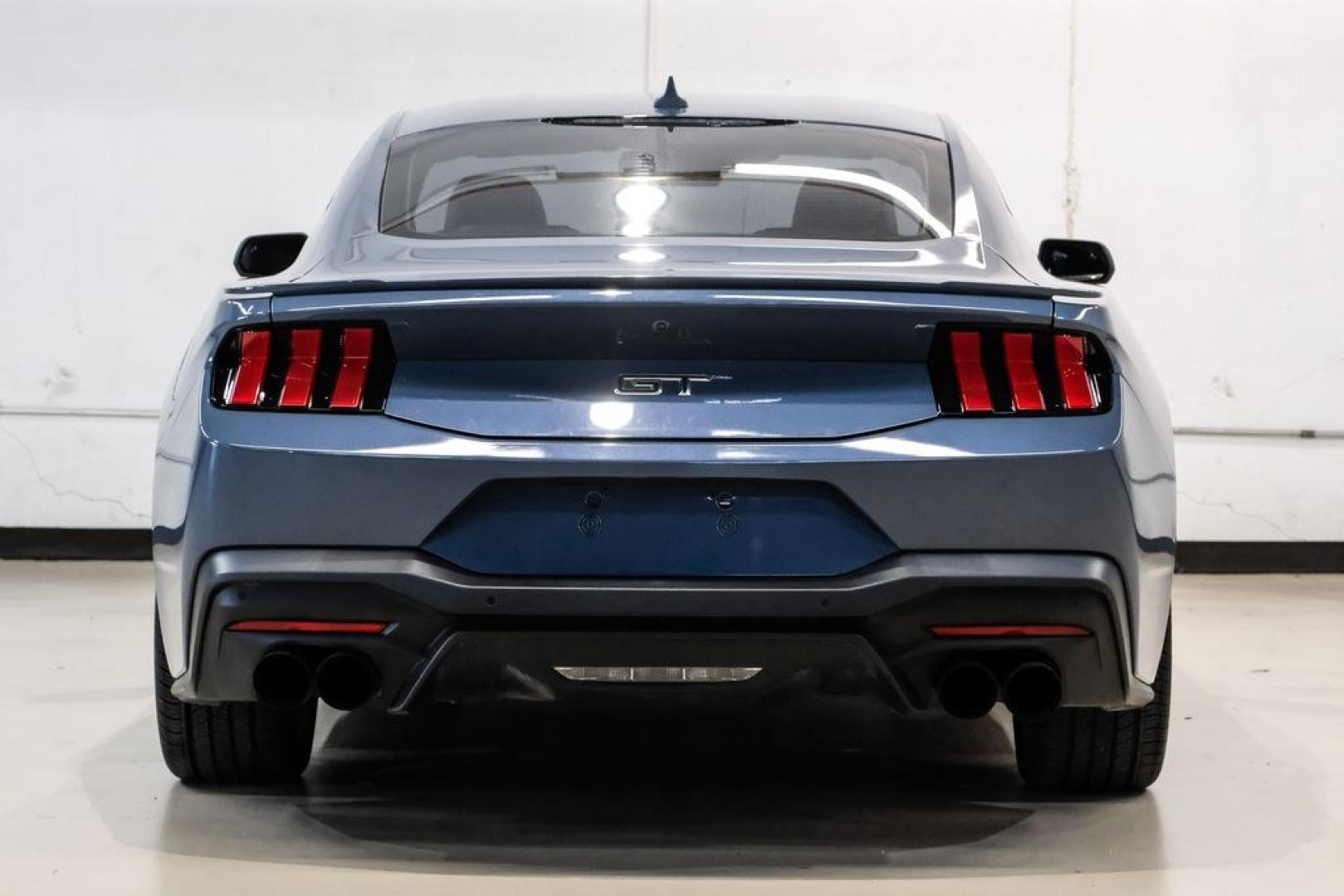2024 Vapor Blue /Black Onyx Ford Mustang GT Premium (1FA6P8CF9R5) with an 5.0L V8 Ti-VCT engine, Automatic transmission, located at 15300 Midway Rd., Addison, TX, 75001, (972) 702-0011, 32.958321, -96.838074- Photo#8