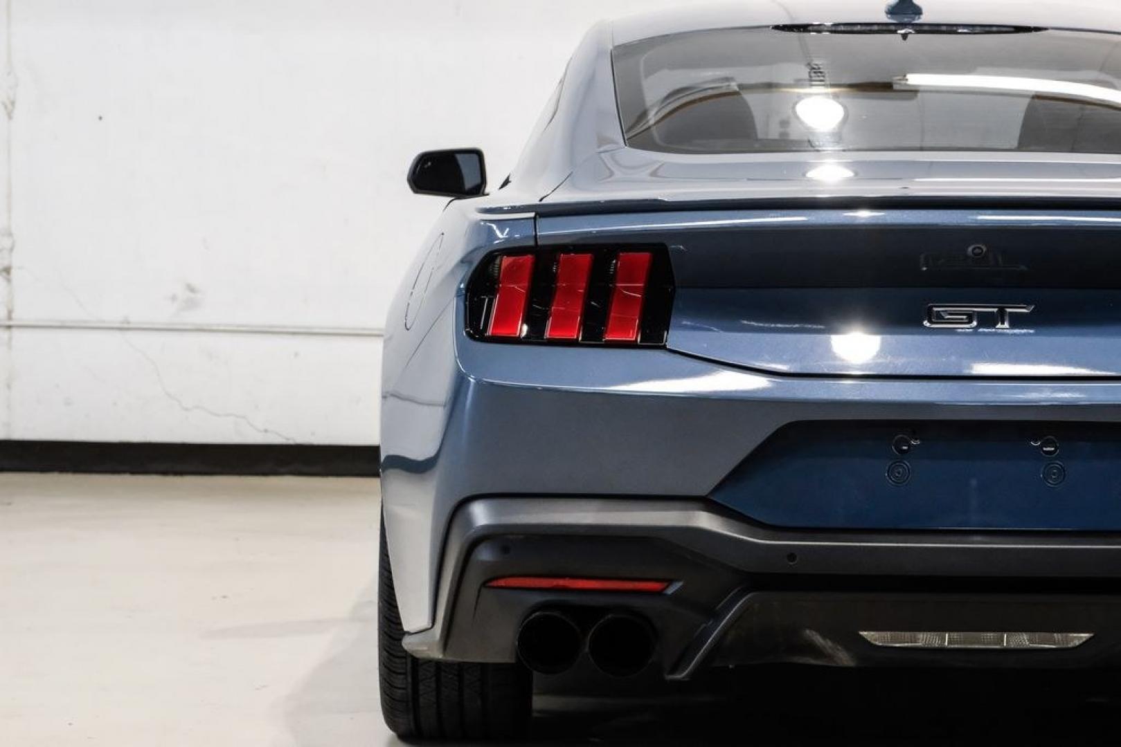 2024 Vapor Blue /Black Onyx Ford Mustang GT Premium (1FA6P8CF9R5) with an 5.0L V8 Ti-VCT engine, Automatic transmission, located at 15300 Midway Rd., Addison, TX, 75001, (972) 702-0011, 32.958321, -96.838074- Photo#34