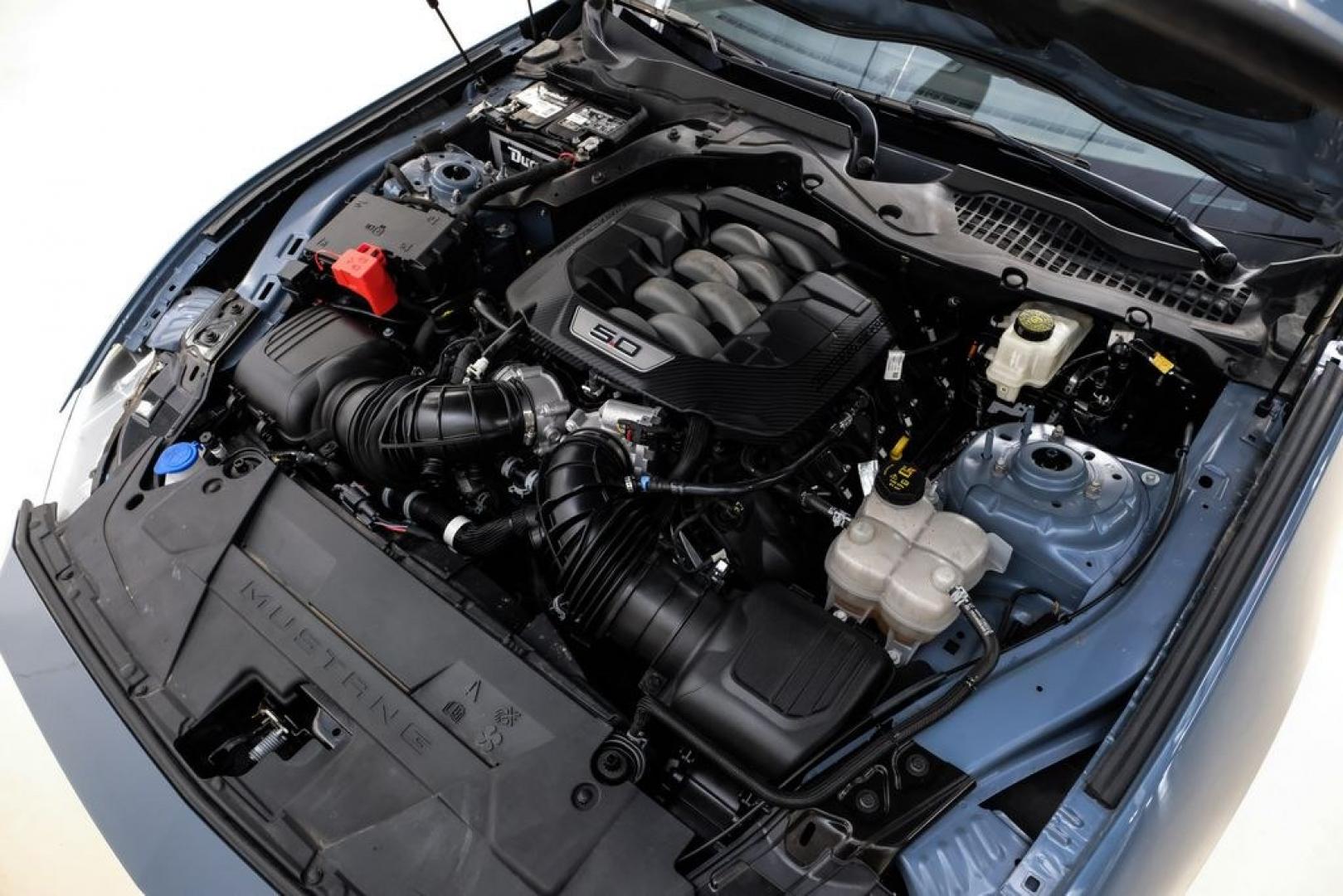 2024 Vapor Blue /Black Onyx Ford Mustang GT Premium (1FA6P8CF9R5) with an 5.0L V8 Ti-VCT engine, Automatic transmission, located at 15300 Midway Rd., Addison, TX, 75001, (972) 702-0011, 32.958321, -96.838074- Photo#35