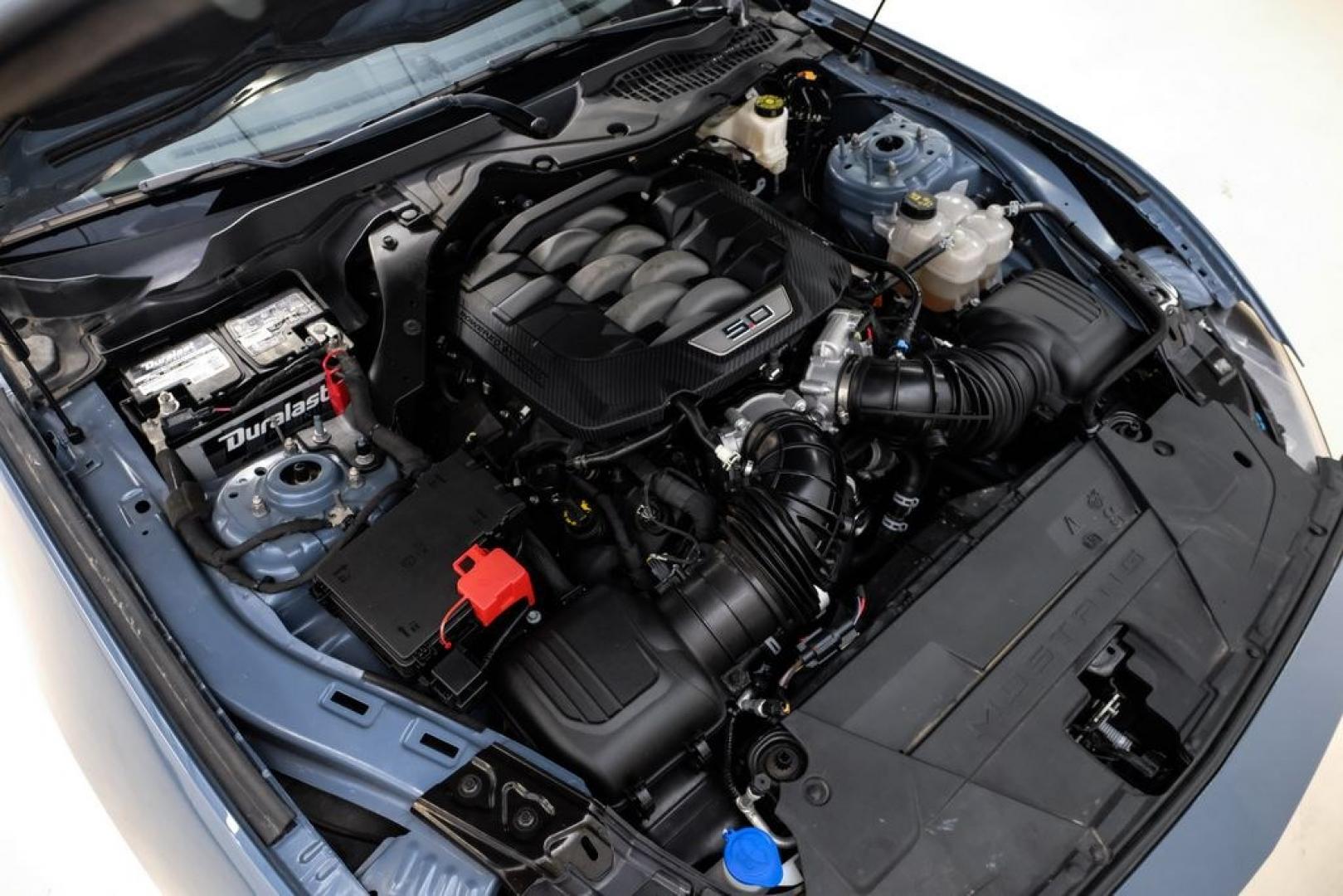 2024 Vapor Blue /Black Onyx Ford Mustang GT Premium (1FA6P8CF9R5) with an 5.0L V8 Ti-VCT engine, Automatic transmission, located at 15300 Midway Rd., Addison, TX, 75001, (972) 702-0011, 32.958321, -96.838074- Photo#37
