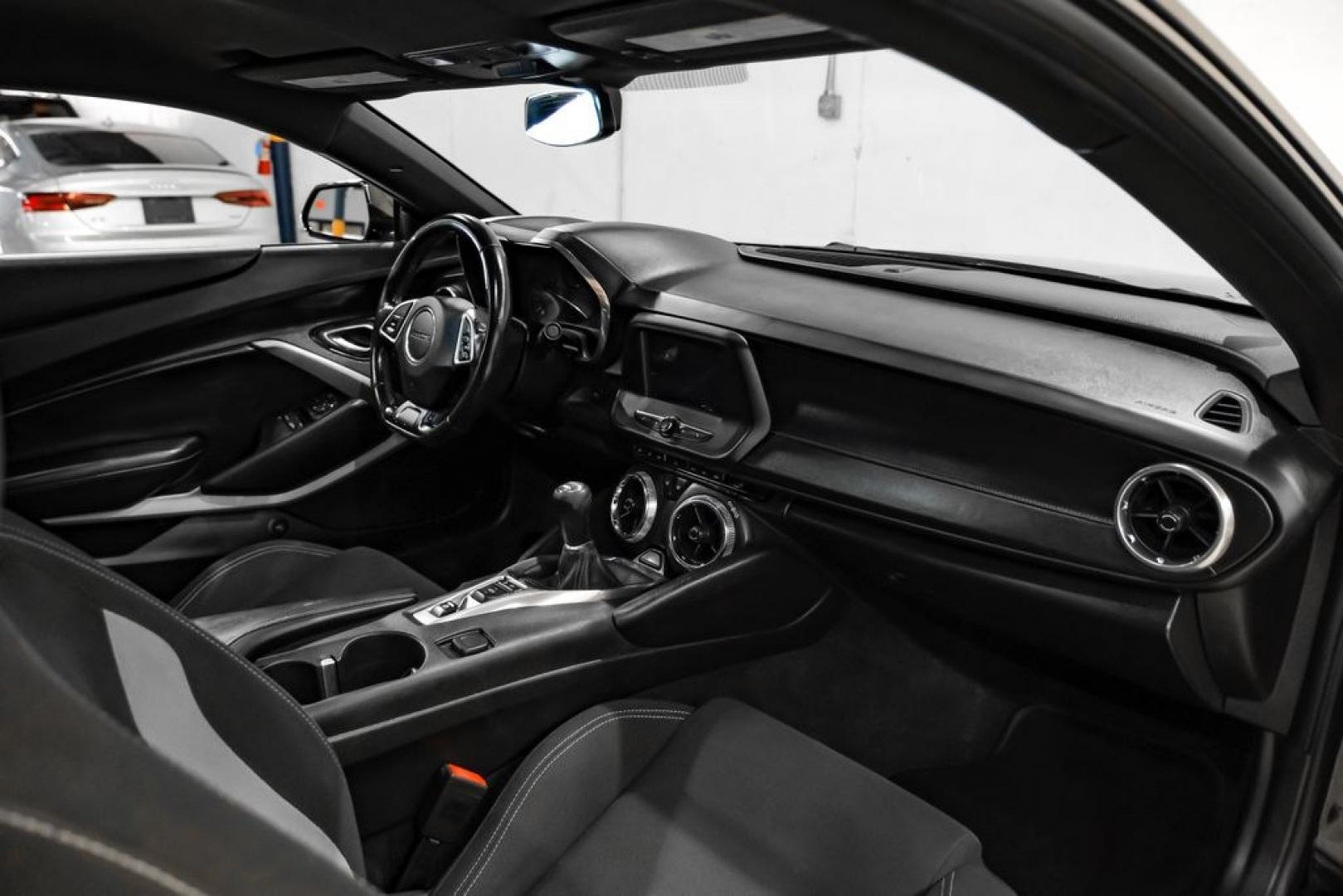 2018 Black /Jet Black Chevrolet Camaro 1LS (1G1FA1RX2J0) with an 2.0L Turbocharged engine, Manual transmission, located at 15300 Midway Rd., Addison, TX, 75001, (972) 702-0011, 32.958321, -96.838074- Photo#9