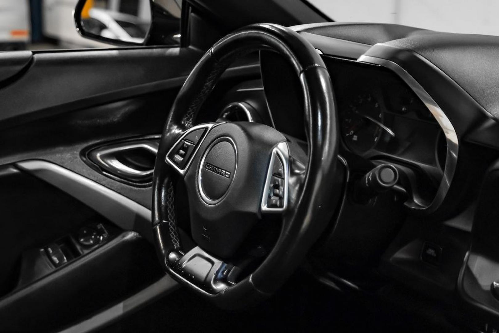 2018 Black /Jet Black Chevrolet Camaro 1LS (1G1FA1RX2J0) with an 2.0L Turbocharged engine, Manual transmission, located at 15300 Midway Rd., Addison, TX, 75001, (972) 702-0011, 32.958321, -96.838074- Photo#10