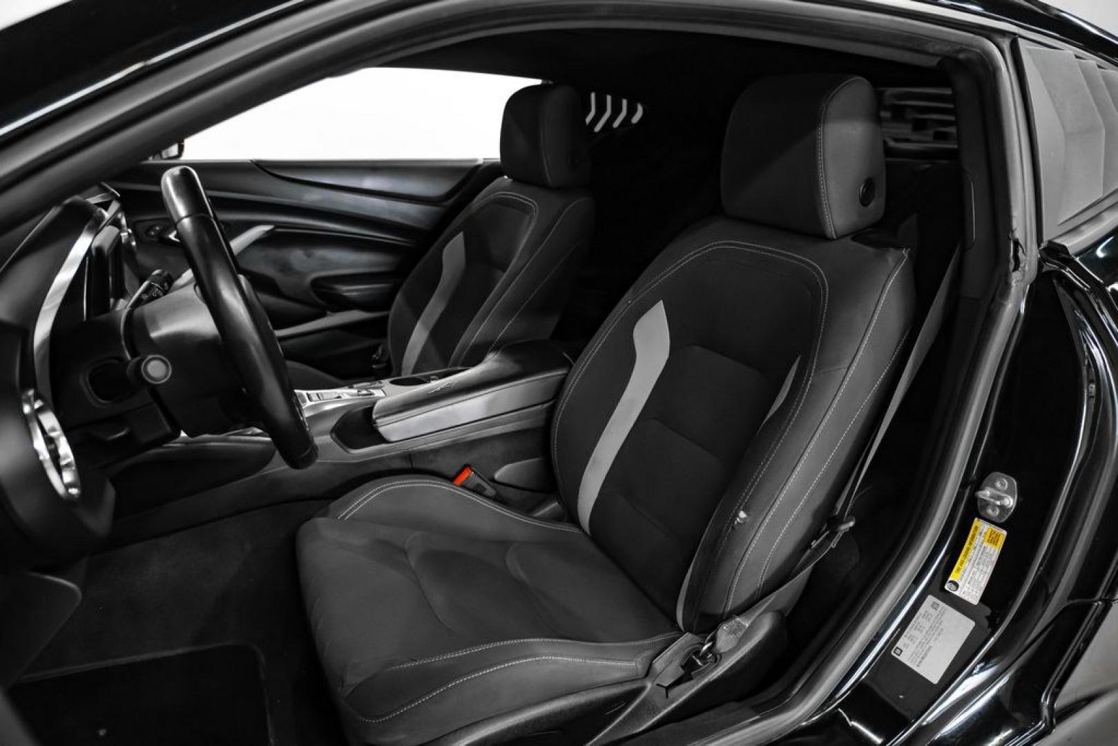 2018 Black /Jet Black Chevrolet Camaro 1LS (1G1FA1RX2J0) with an 2.0L Turbocharged engine, Manual transmission, located at 15300 Midway Rd., Addison, TX, 75001, (972) 702-0011, 32.958321, -96.838074- Photo#26