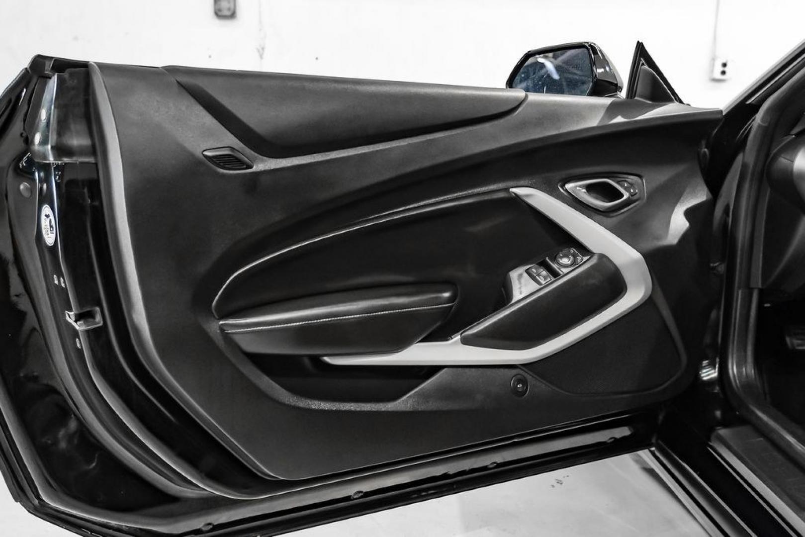 2018 Black /Jet Black Chevrolet Camaro 1LS (1G1FA1RX2J0) with an 2.0L Turbocharged engine, Manual transmission, located at 15300 Midway Rd., Addison, TX, 75001, (972) 702-0011, 32.958321, -96.838074- Photo#29