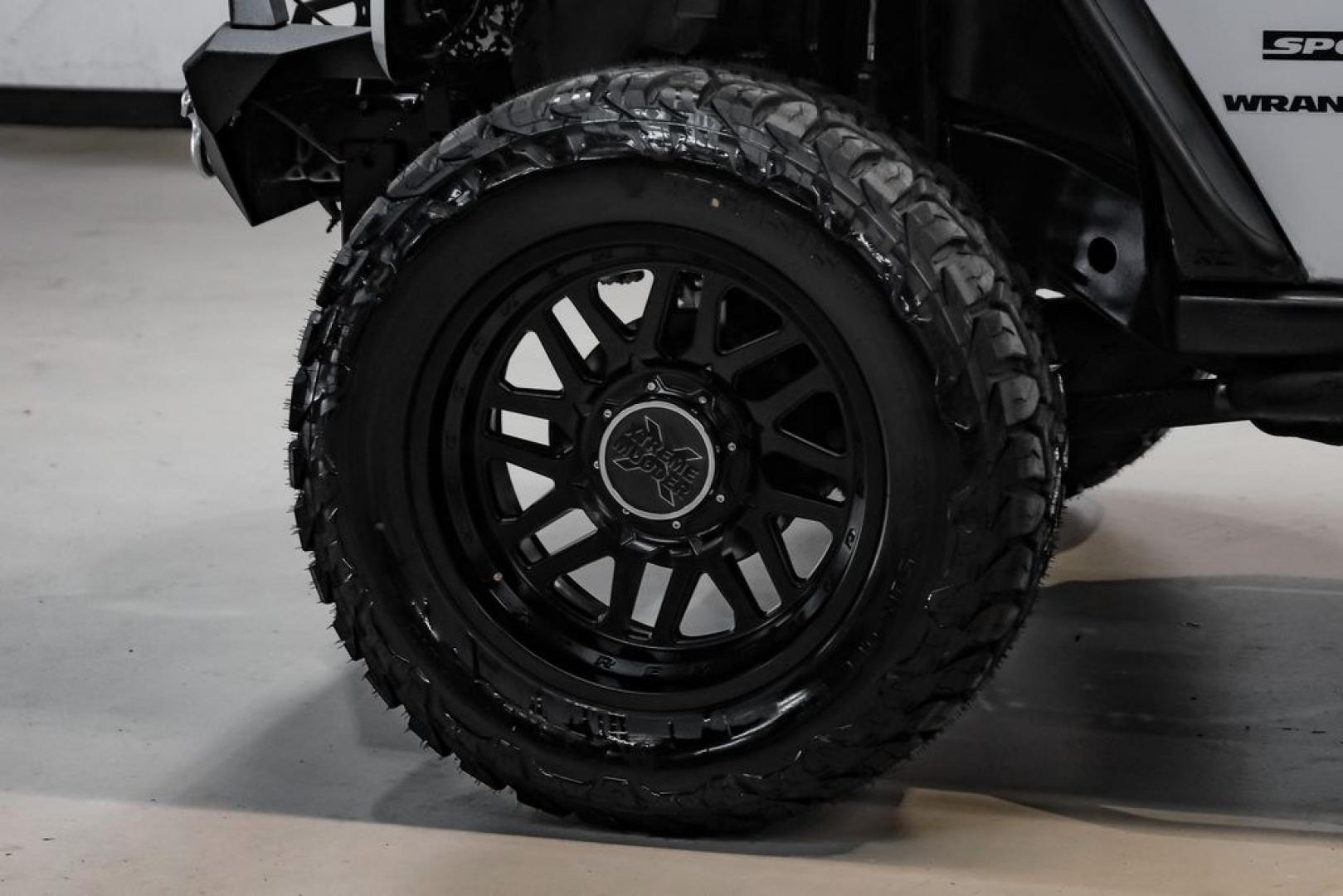 2015 Bright White Clearcoat /Black Jeep Wrangler Sport (1C4AJWAG4FL) with an 3.6L V6 24V VVT engine, Automatic transmission, located at 15300 Midway Rd., Addison, TX, 75001, (972) 702-0011, 32.958321, -96.838074- Photo#38