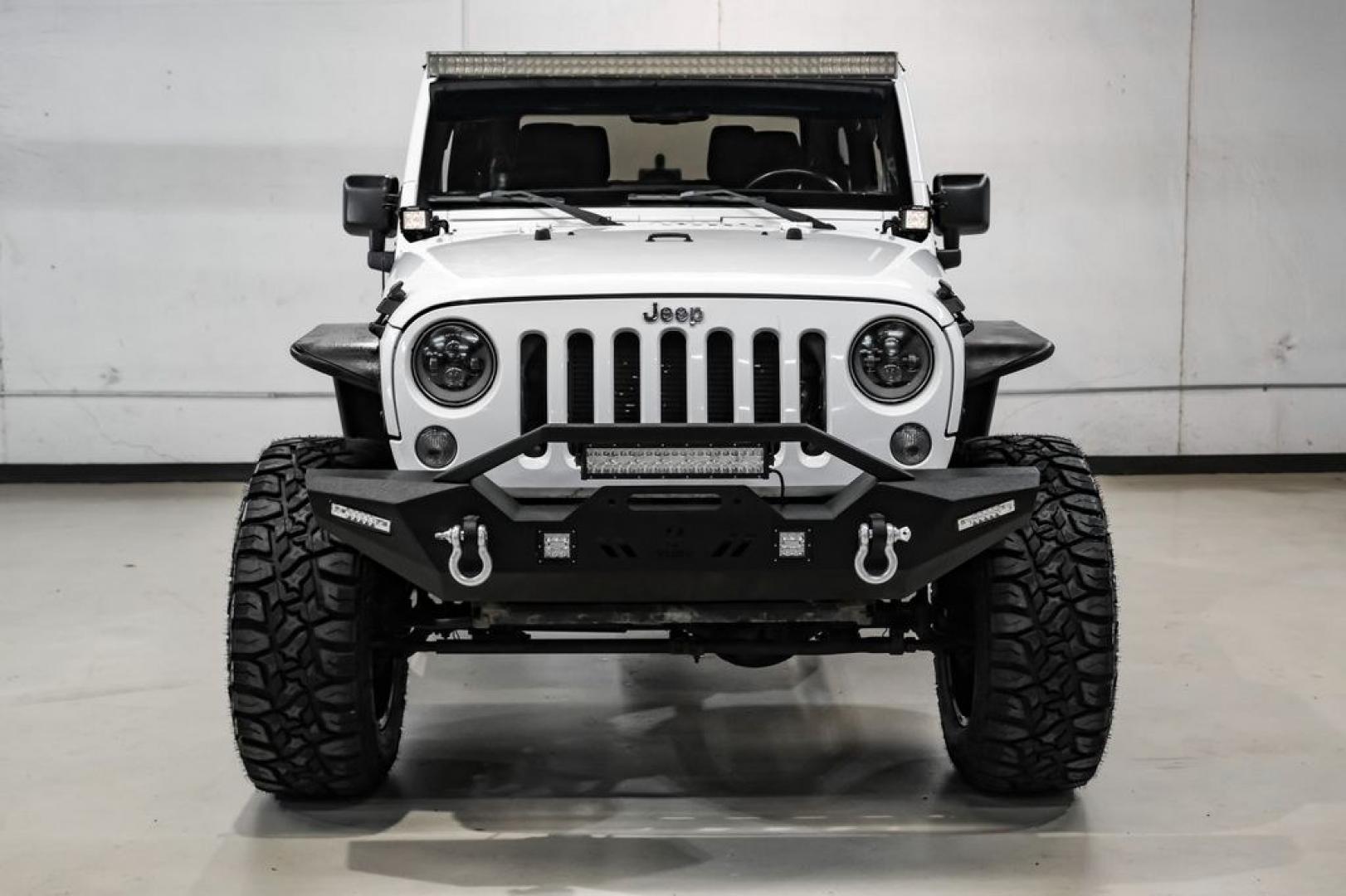 2015 Bright White Clearcoat /Black Jeep Wrangler Sport (1C4AJWAG4FL) with an 3.6L V6 24V VVT engine, Automatic transmission, located at 15300 Midway Rd., Addison, TX, 75001, (972) 702-0011, 32.958321, -96.838074- Photo#43