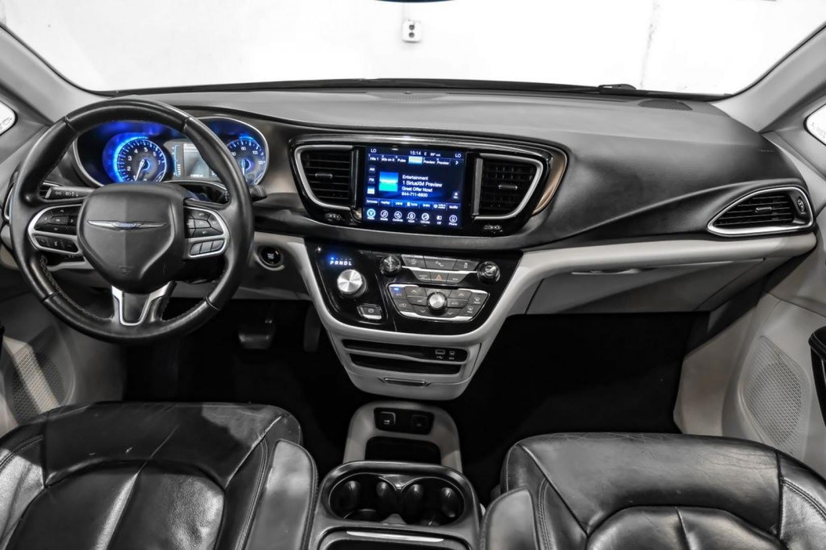 2017 Brilliant Black Crystal Pearlcoat /Black/Alloy Chrysler Pacifica Touring L (2C4RC1BG4HR) with an 3.6L V6 24V VVT engine, Automatic transmission, located at 15300 Midway Rd., Addison, TX, 75001, (972) 702-0011, 32.958321, -96.838074- Photo#17