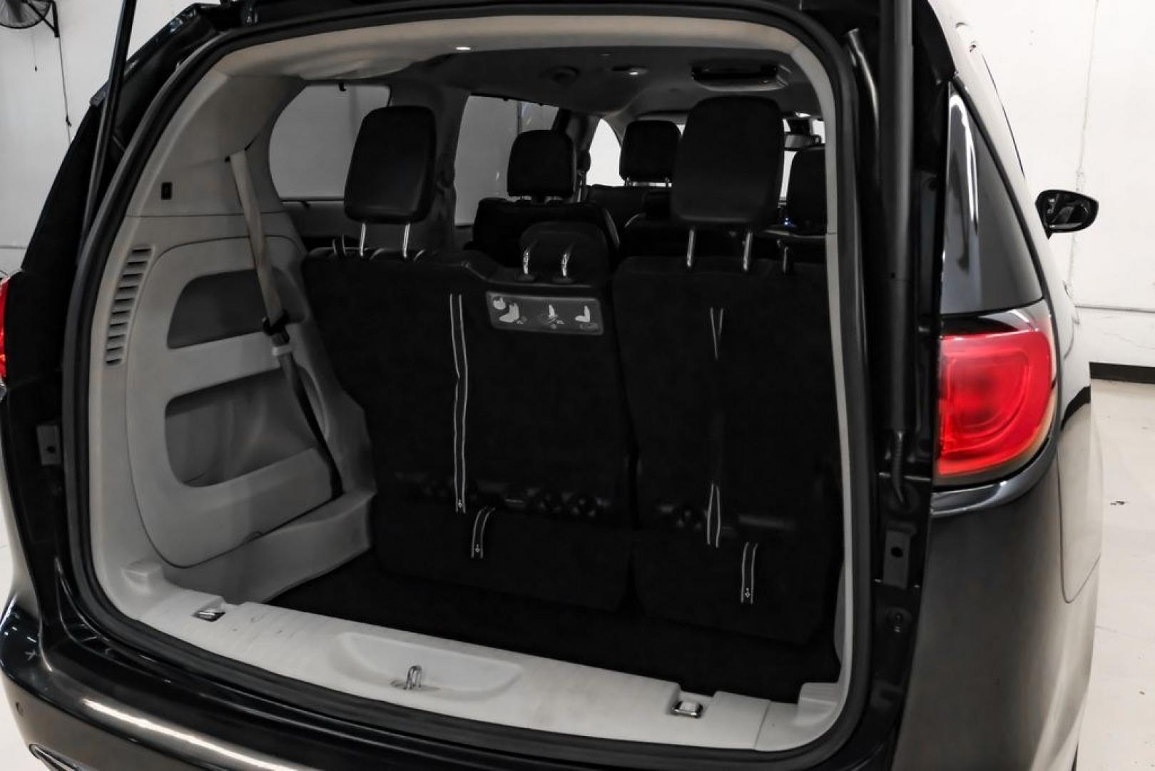 2017 Brilliant Black Crystal Pearlcoat /Black/Alloy Chrysler Pacifica Touring L (2C4RC1BG4HR) with an 3.6L V6 24V VVT engine, Automatic transmission, located at 15300 Midway Rd., Addison, TX, 75001, (972) 702-0011, 32.958321, -96.838074- Photo#47