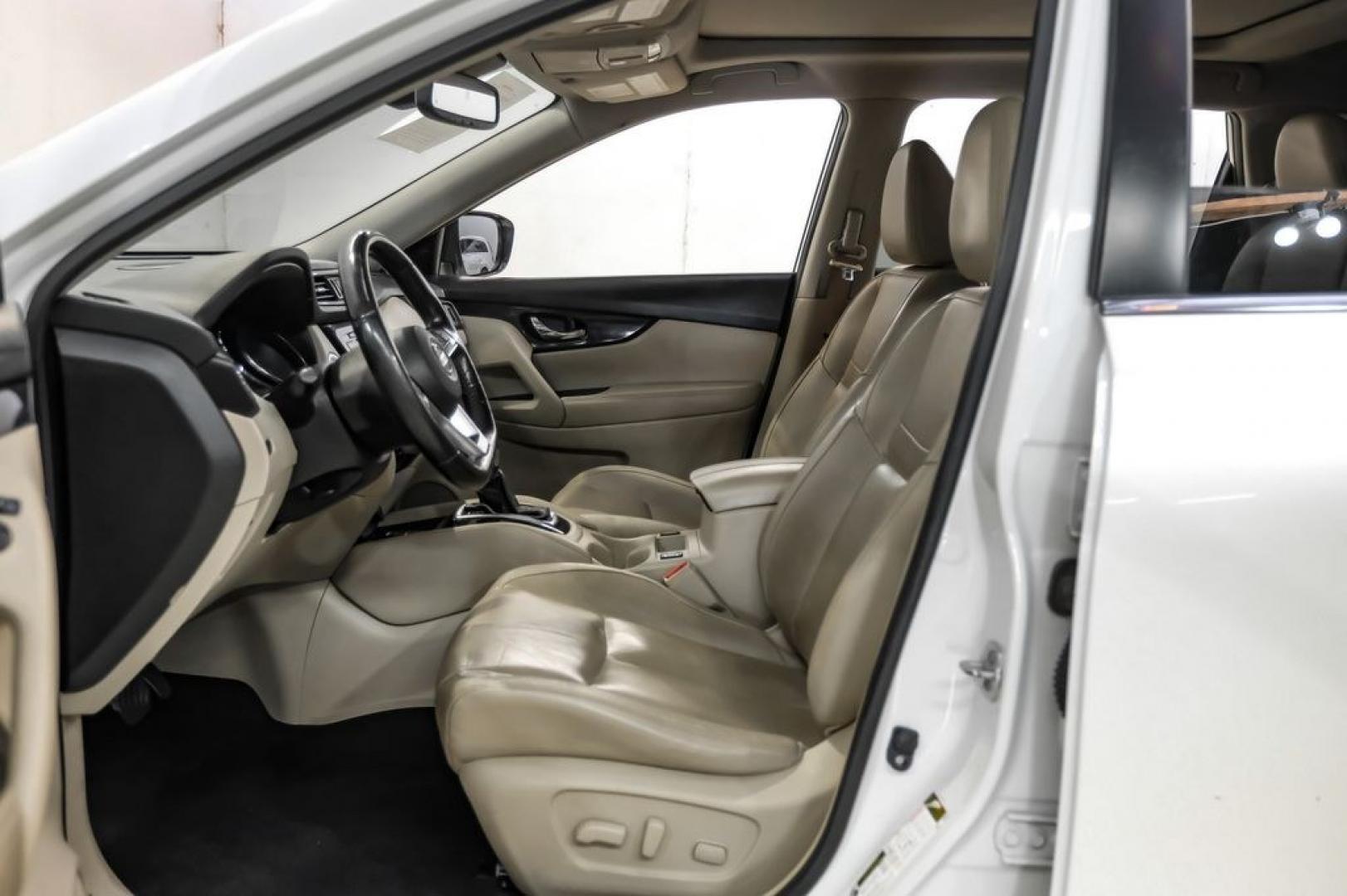 2018 Pearl White /Almond Nissan Rogue SL (JN8AT2MV3JW) with an 2.5L I4 DOHC 16V engine, CVT transmission, located at 15300 Midway Rd., Addison, TX, 75001, (972) 702-0011, 32.958321, -96.838074- Photo#3