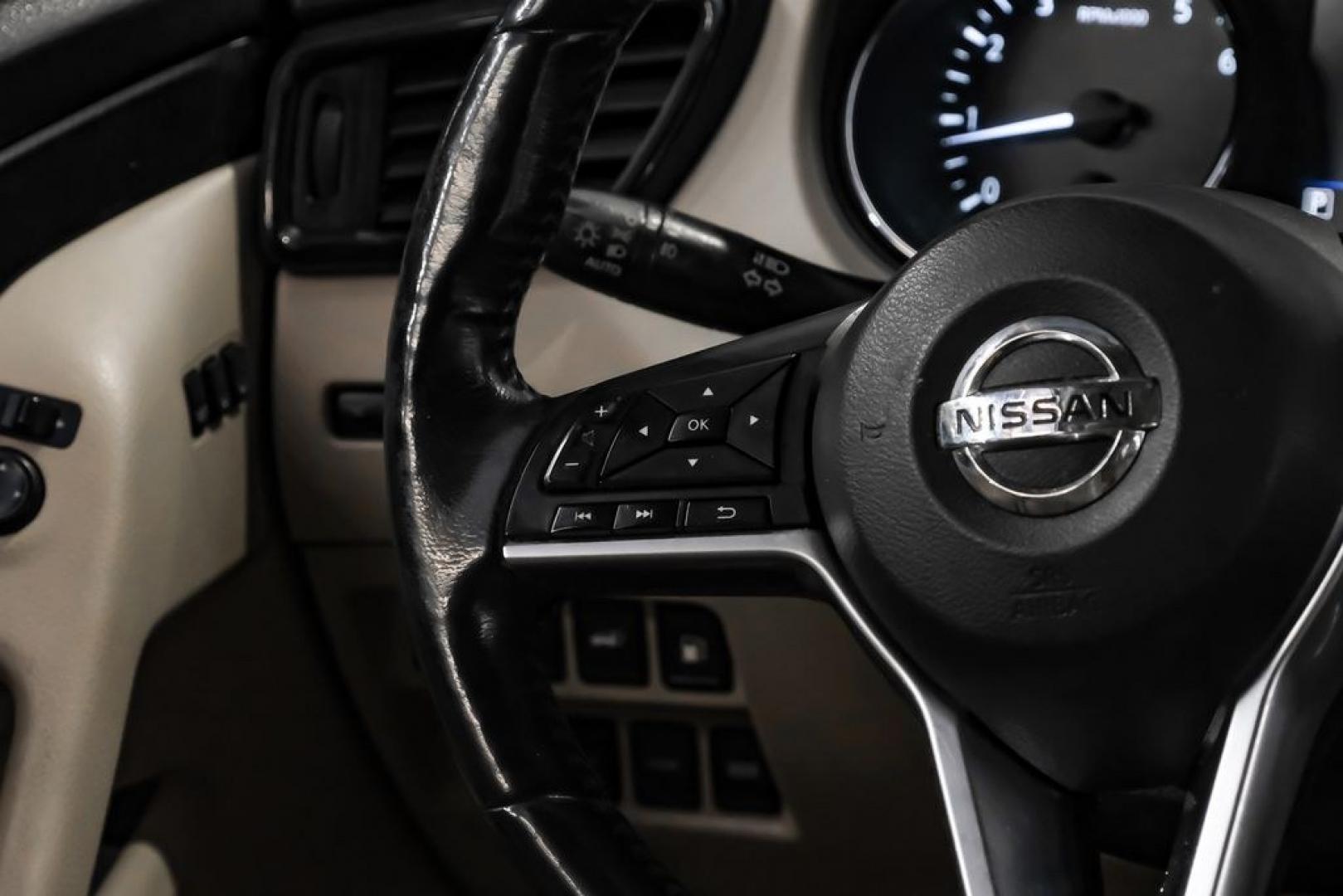 2018 Pearl White /Almond Nissan Rogue SL (JN8AT2MV3JW) with an 2.5L I4 DOHC 16V engine, CVT transmission, located at 15300 Midway Rd., Addison, TX, 75001, (972) 702-0011, 32.958321, -96.838074- Photo#23