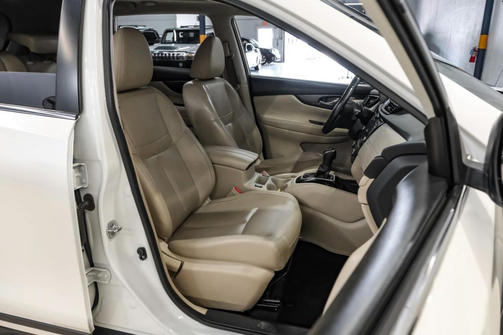 2018 Pearl White /Almond Nissan Rogue SL (JN8AT2MV3JW) with an 2.5L I4 DOHC 16V engine, CVT transmission, located at 15300 Midway Rd., Addison, TX, 75001, (972) 702-0011, 32.958321, -96.838074- Photo#34