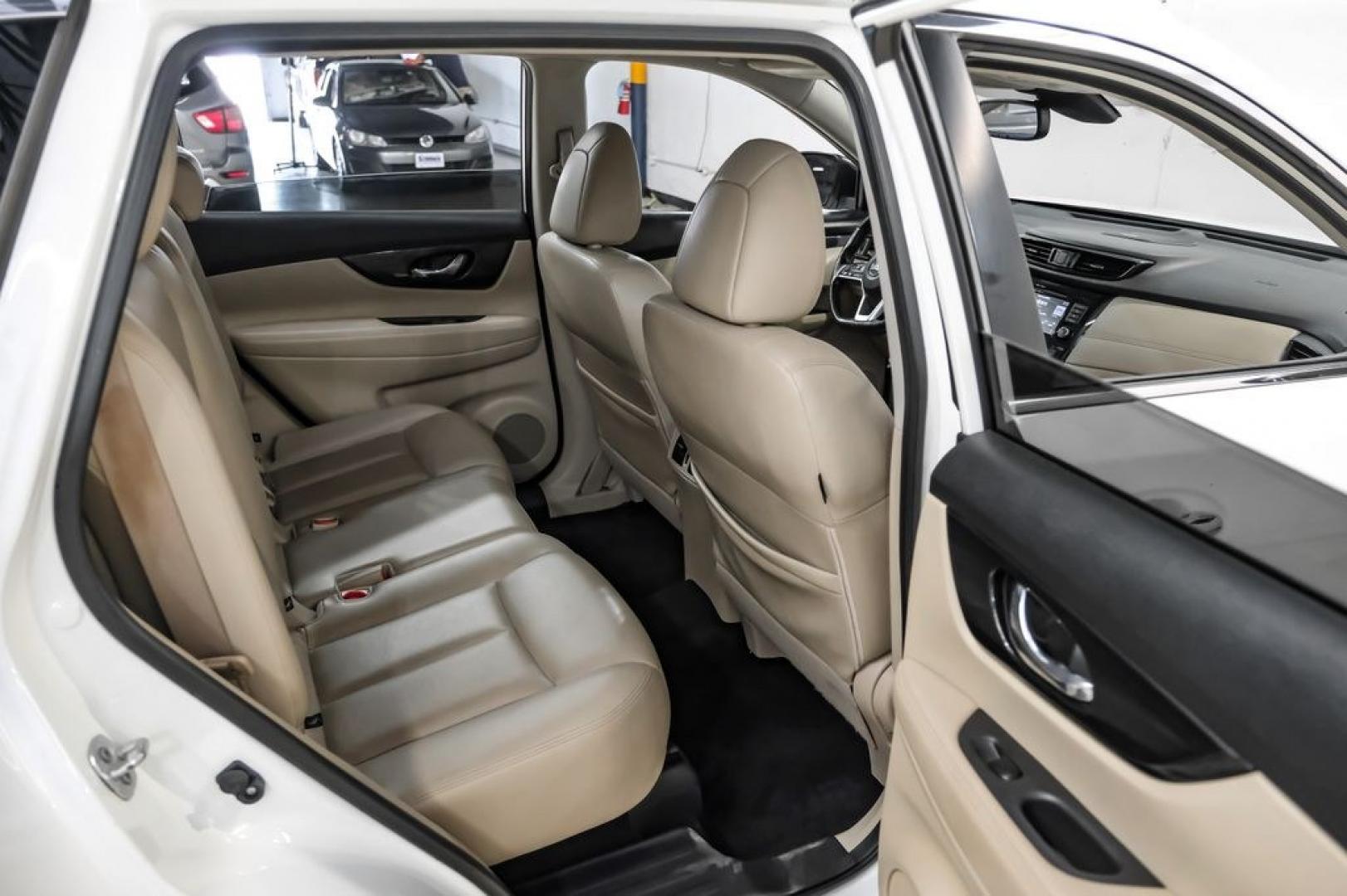 2018 Pearl White /Almond Nissan Rogue SL (JN8AT2MV3JW) with an 2.5L I4 DOHC 16V engine, CVT transmission, located at 15300 Midway Rd., Addison, TX, 75001, (972) 702-0011, 32.958321, -96.838074- Photo#36