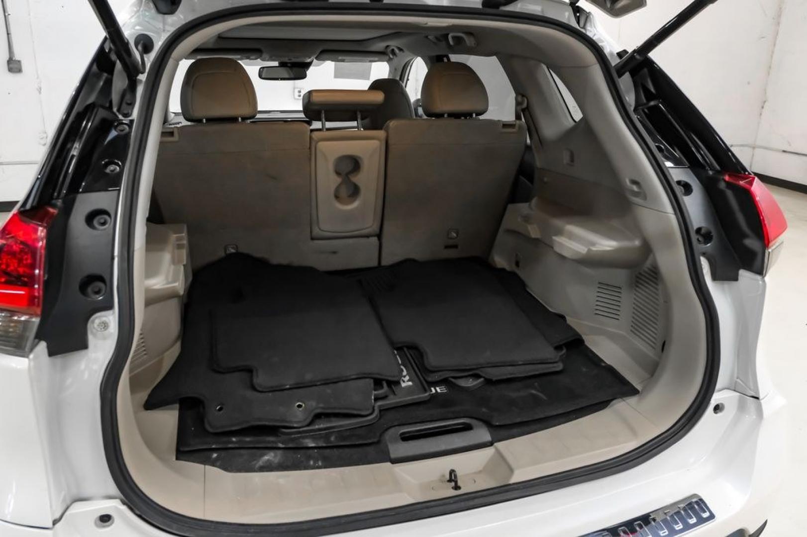2018 Pearl White /Almond Nissan Rogue SL (JN8AT2MV3JW) with an 2.5L I4 DOHC 16V engine, CVT transmission, located at 15300 Midway Rd., Addison, TX, 75001, (972) 702-0011, 32.958321, -96.838074- Photo#51