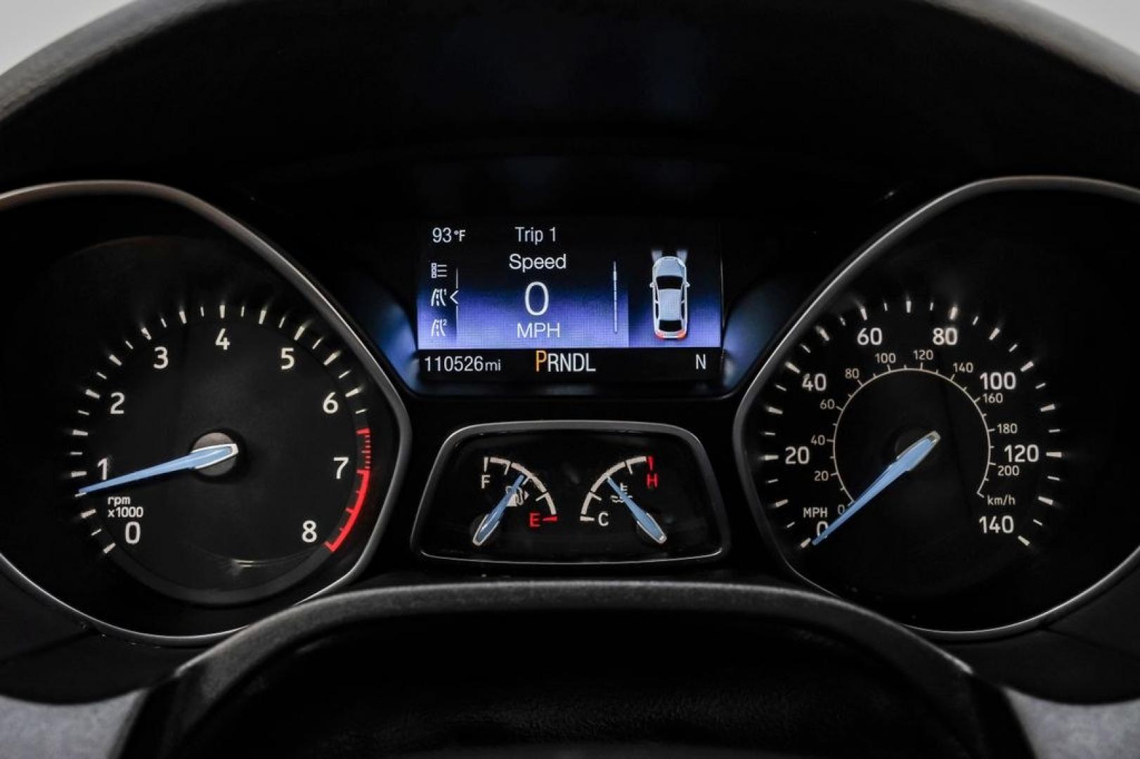 2016 Magnetic /Black Ford Focus SE (1FADP3F22GL) with an 2.0L 4-Cylinder DGI Flex Fuel DOHC engine, Automatic transmission, located at 15300 Midway Rd., Addison, TX, 75001, (972) 702-0011, 32.958321, -96.838074- Photo#26