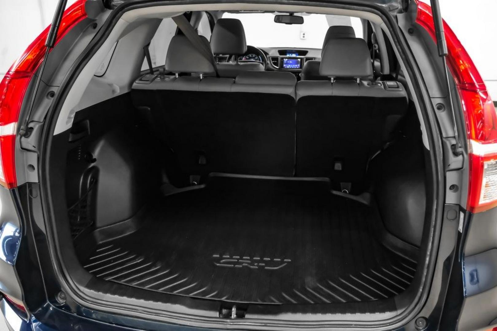 2015 Obsidian Blue Pearl /Gray Honda CR-V EX-L (2HKRM3H71FH) with an 2.4L I4 DOHC 16V i-VTEC engine, CVT transmission, located at 15300 Midway Rd., Addison, TX, 75001, (972) 702-0011, 32.958321, -96.838074- Photo#51