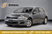 2015 Platinum Gray Metallic /Titan Black Volkswagen Golf TSI S 4-Door (3VW217AU0FM) with an 1.8L I4 Turbocharged DOHC 16V ULEV II 170hp engine, Automatic transmission, located at 15300 Midway Rd., Addison, TX, 75001, (972) 702-0011, 32.958321, -96.838074- Photo#0